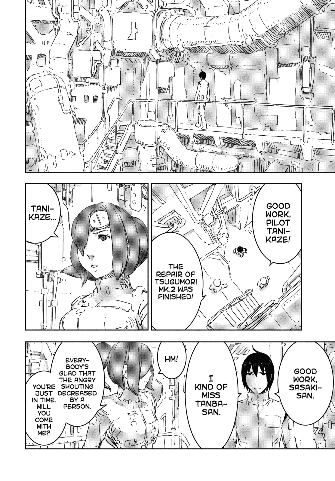 Sidonia no Kishi Chapter 66 page 8 - Chapter 66: Captain Kobayashi's Lingering Affection