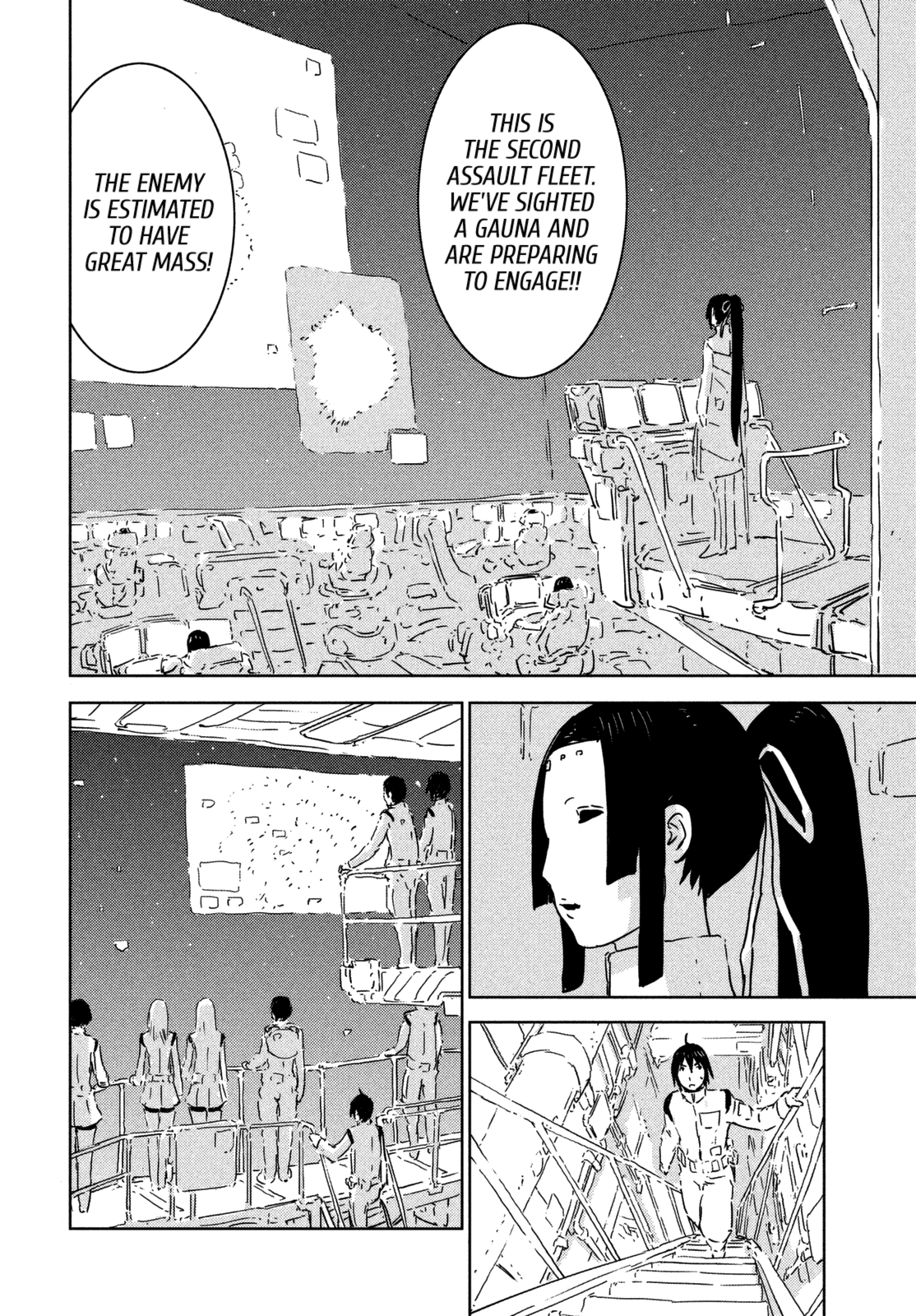 Sidonia no Kishi Chapter 67 page 14 - Chapter 67: The Assault Fleet's Peril