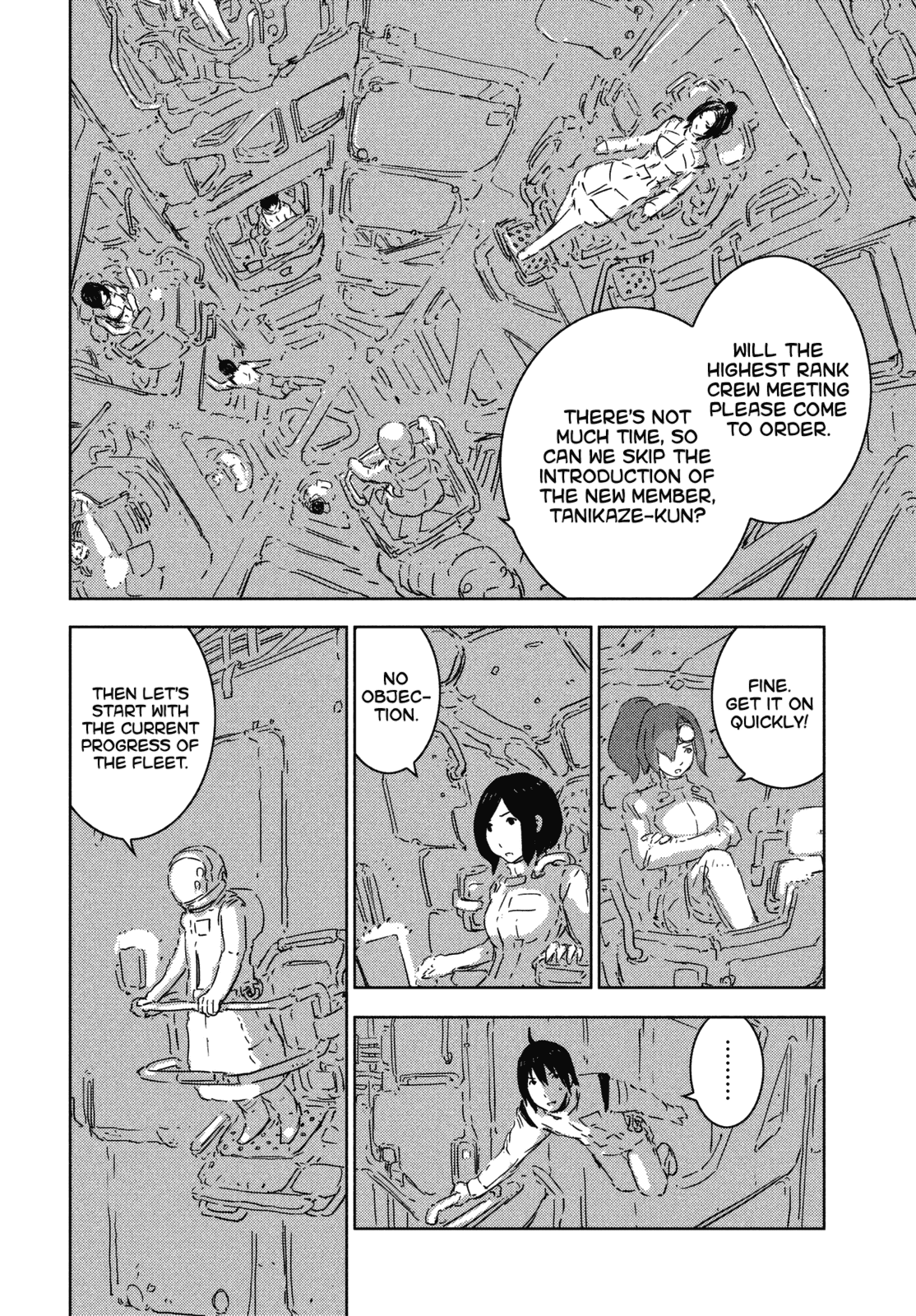 Sidonia no Kishi Chapter 67 page 6 - Chapter 67: The Assault Fleet's Peril