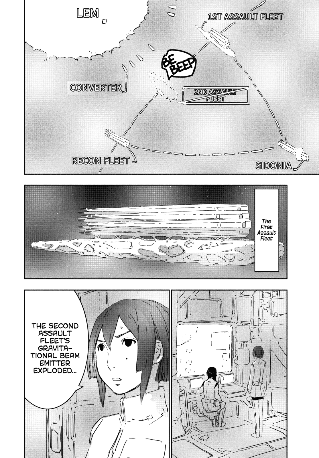 Sidonia no Kishi Chapter 68 page 15 - Chapter 68: Tanikaze Nagate's Impatience
