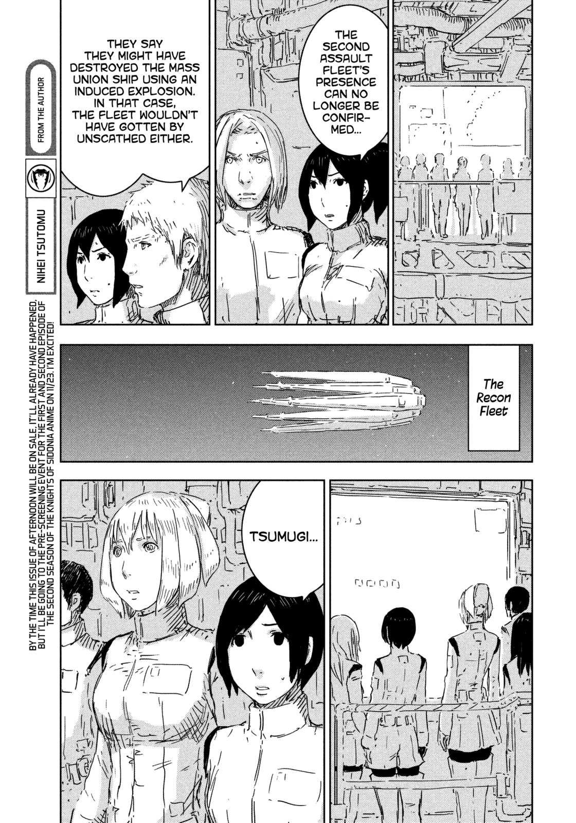 Sidonia no Kishi Chapter 68 page 16 - Chapter 68: Tanikaze Nagate's Impatience