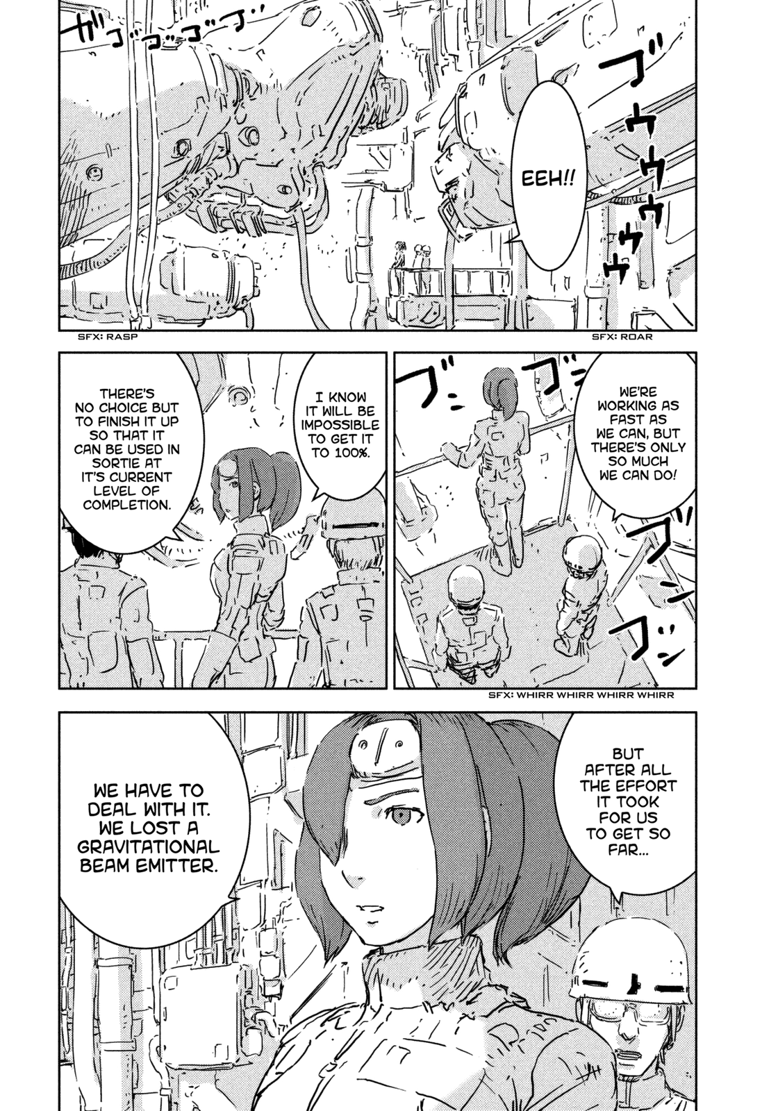 Sidonia no Kishi Chapter 68 page 23 - Chapter 68: Tanikaze Nagate's Impatience