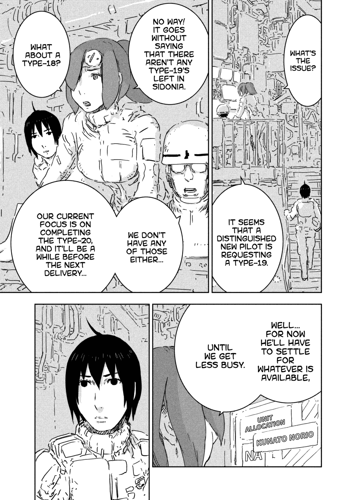 Sidonia no Kishi Chapter 69 page 3 - Chapter 69: The Return of Kunato Norio