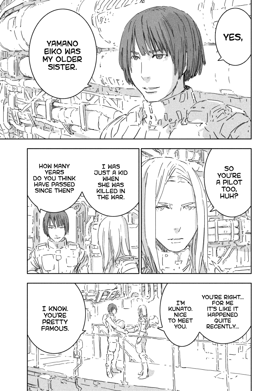 Sidonia no Kishi Chapter 69 page 7 - Chapter 69: The Return of Kunato Norio