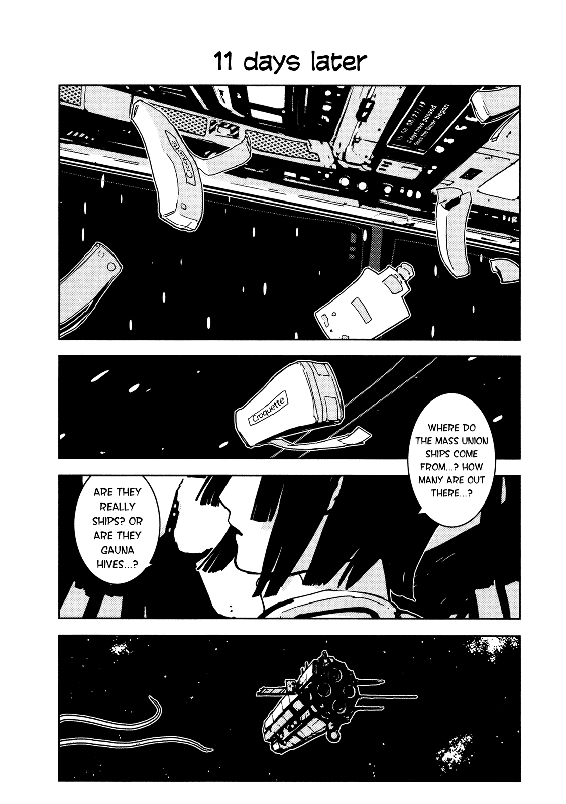 Sidonia no Kishi Chapter 7 page 13 - Chapter 7: Search for Hoshijiro Shizuka
