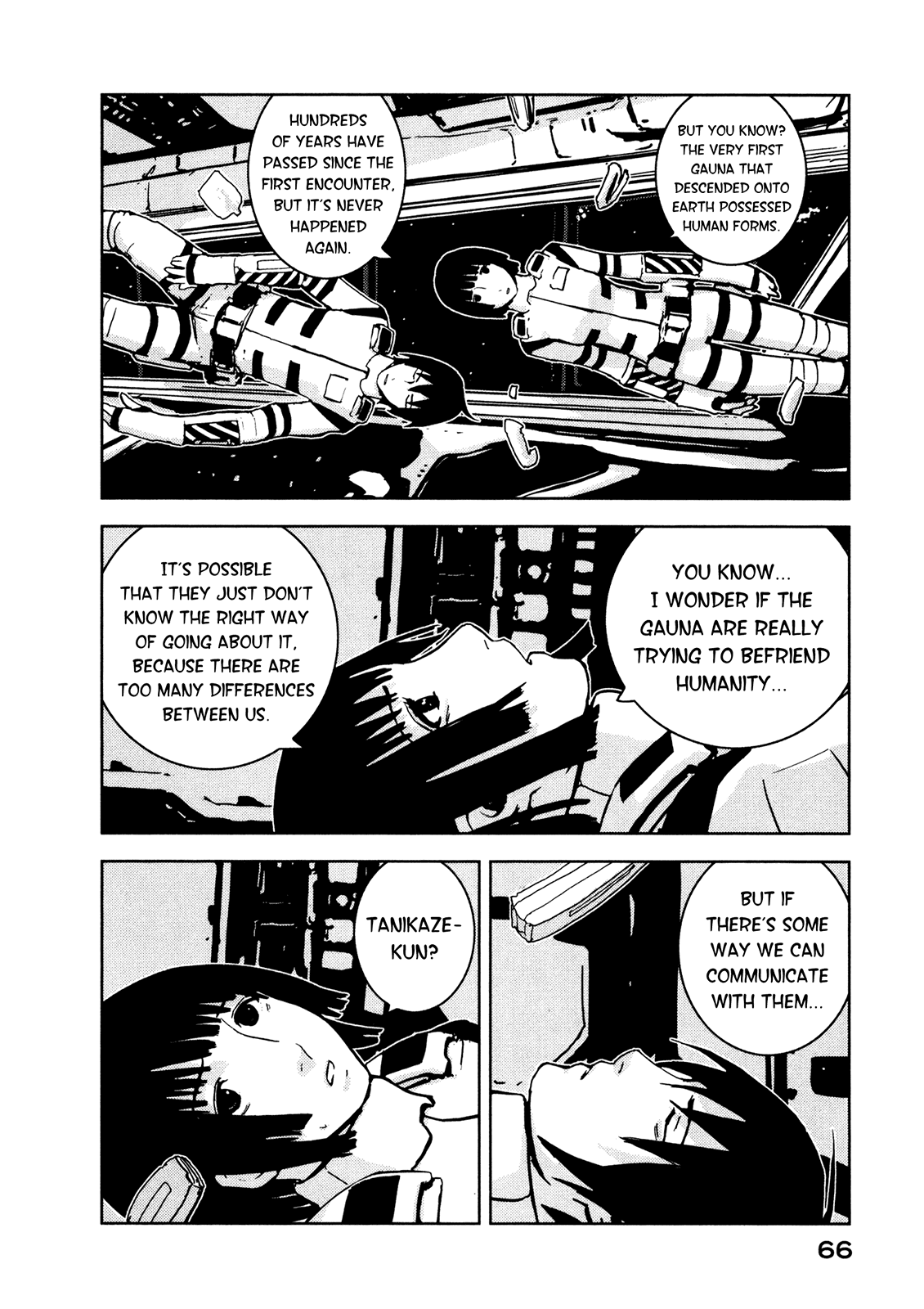 Sidonia no Kishi Chapter 7 page 16 - Chapter 7: Search for Hoshijiro Shizuka