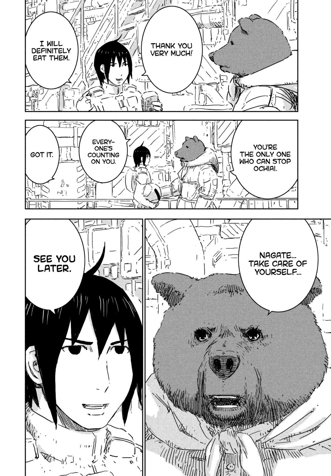 Sidonia no Kishi Chapter 70 page 12 - Chapter 70: The Type-20's Sortie