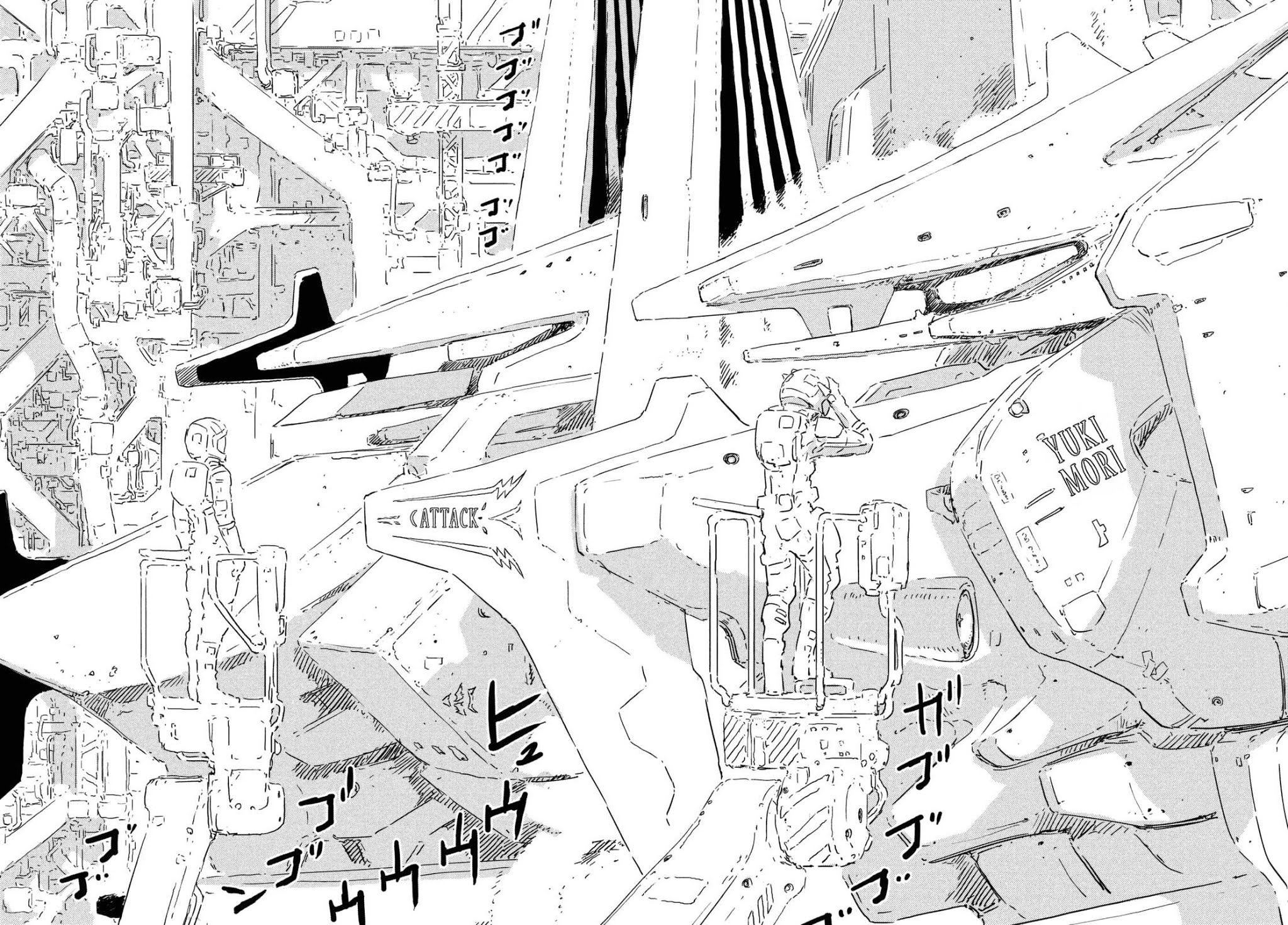 Sidonia no Kishi Chapter 70 page 14 - Chapter 70: The Type-20's Sortie