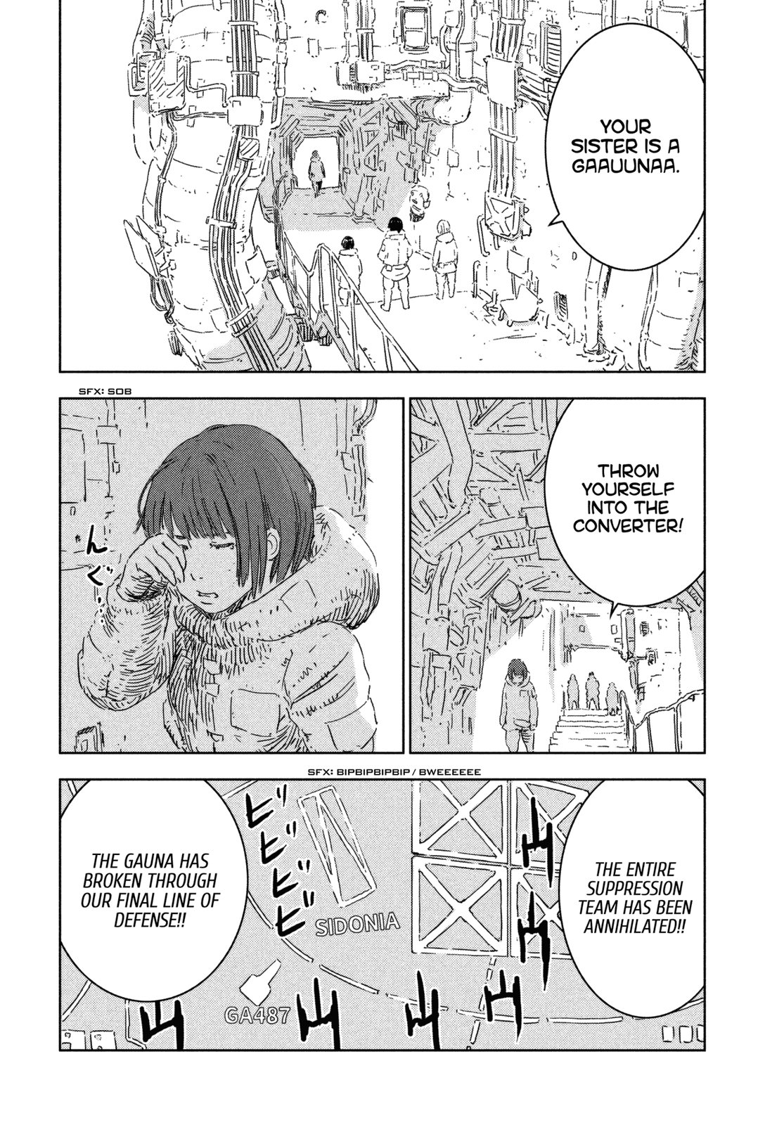 Sidonia no Kishi Chapter 70 page 17 - Chapter 70: The Type-20's Sortie