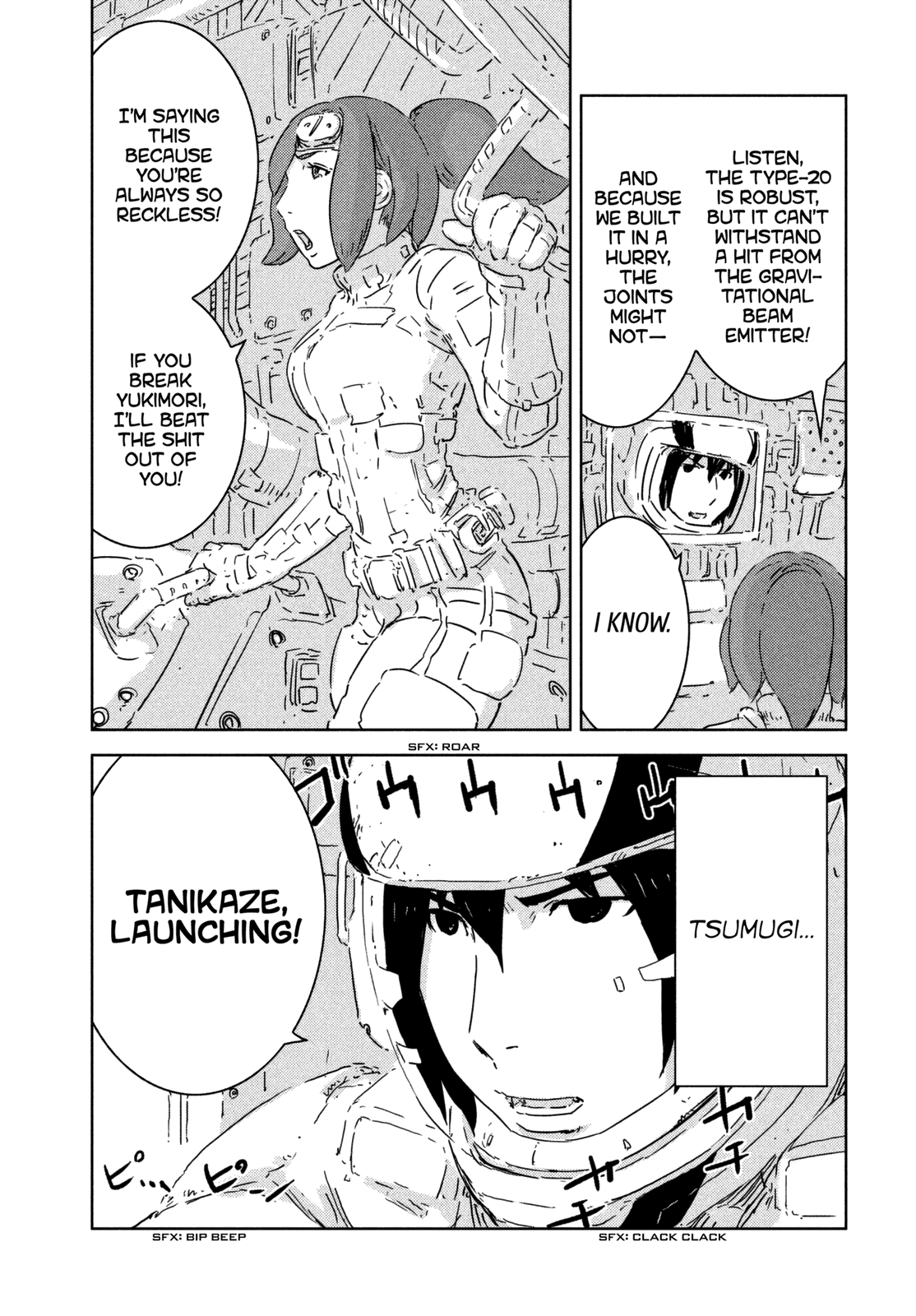 Sidonia no Kishi Chapter 70 page 22 - Chapter 70: The Type-20's Sortie