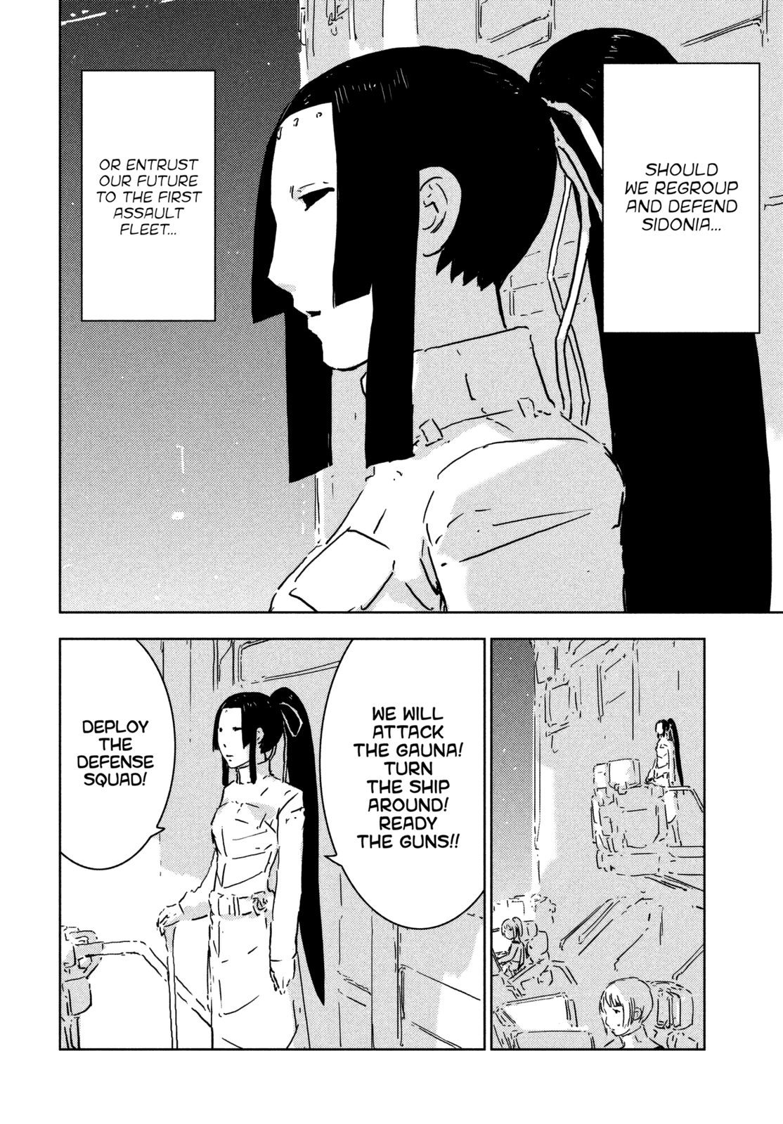 Sidonia no Kishi Chapter 70 page 4 - Chapter 70: The Type-20's Sortie