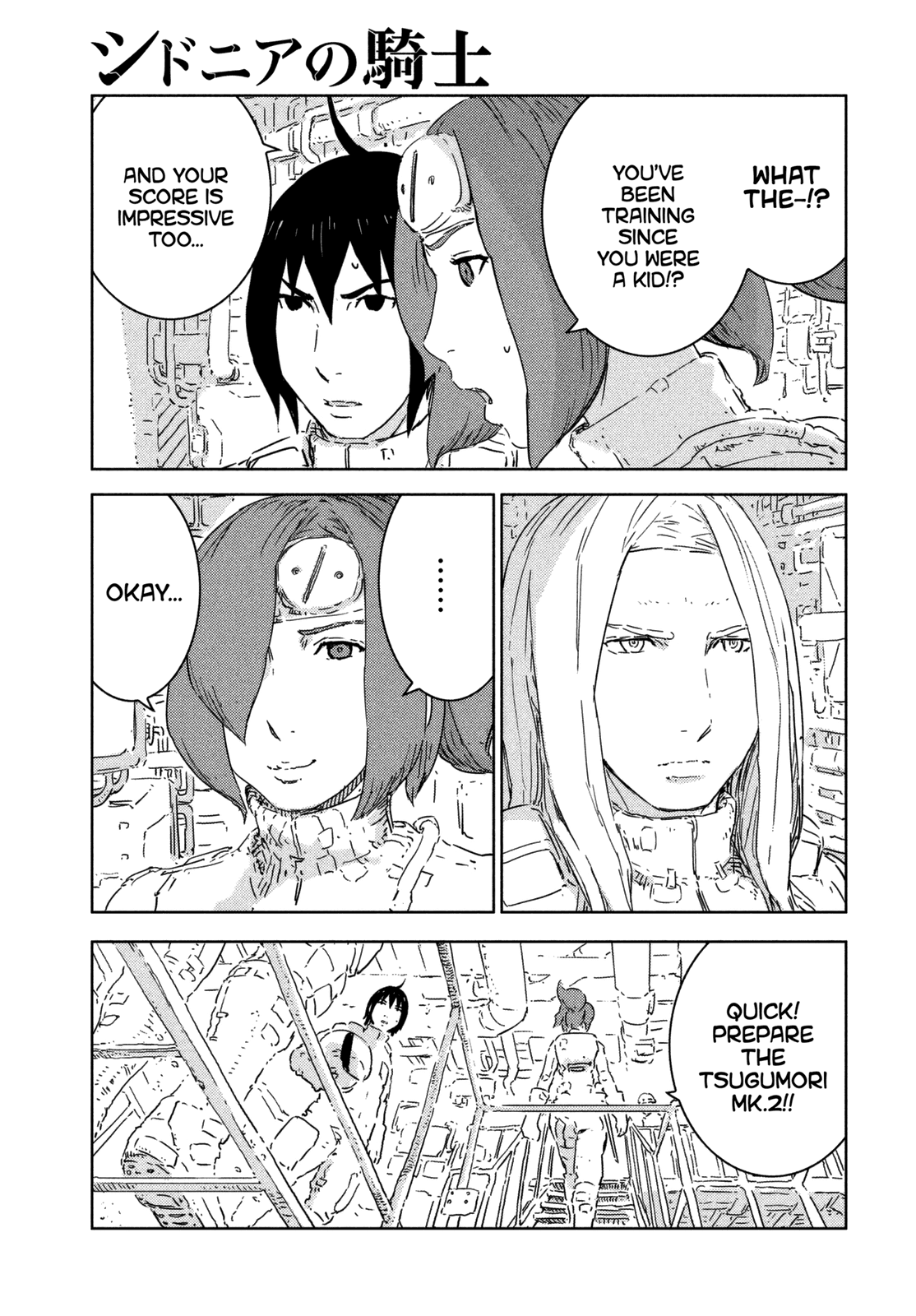 Sidonia no Kishi Chapter 70 page 9 - Chapter 70: The Type-20's Sortie