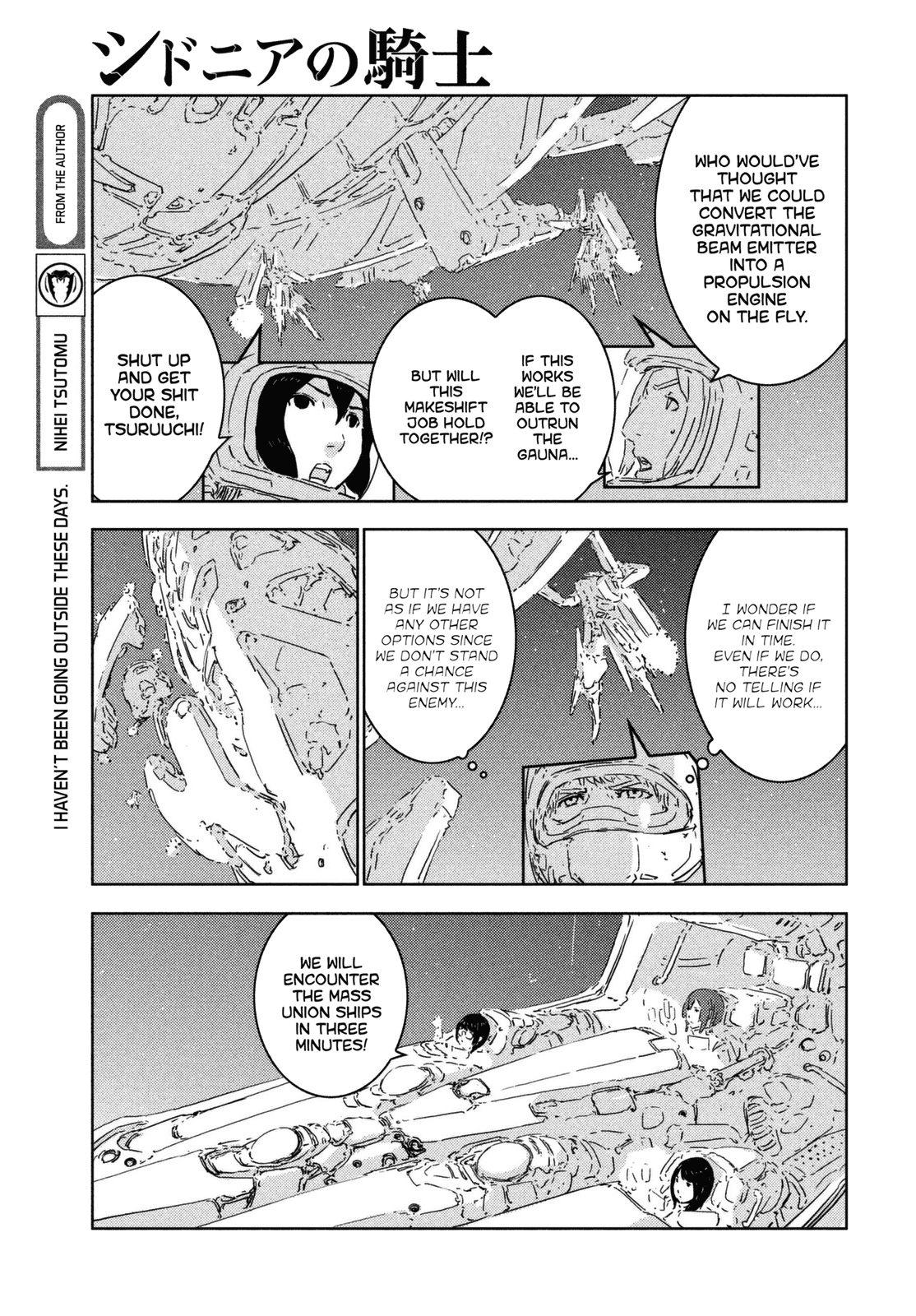 Sidonia no Kishi Chapter 71 page 8 - Chapter 71: The First Assault Fleet's Decision
