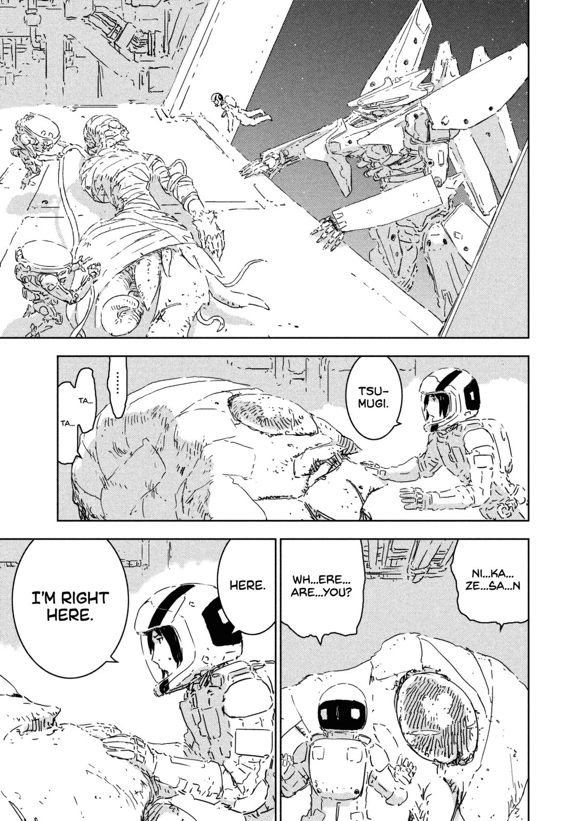 Sidonia no Kishi Chapter 72 page 17 - Chapter 72: Tsumugi's Wish