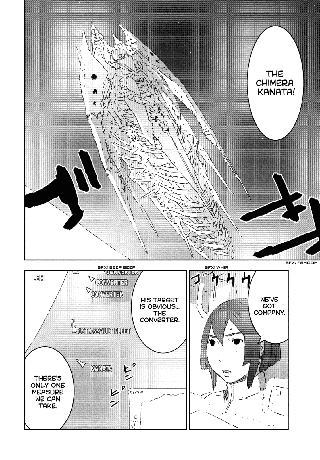 Sidonia no Kishi Chapter 73 page 2 - Chapter 73: The Interception of the 1st Assault Fleet