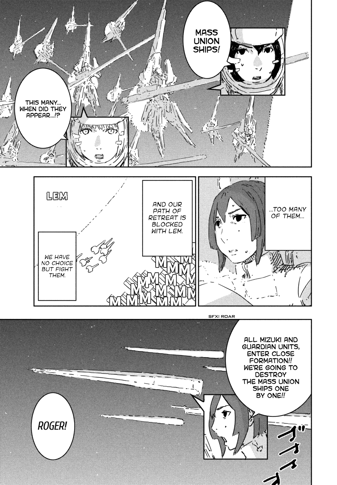 Sidonia no Kishi Chapter 73 page 29 - Chapter 73: The Interception of the 1st Assault Fleet