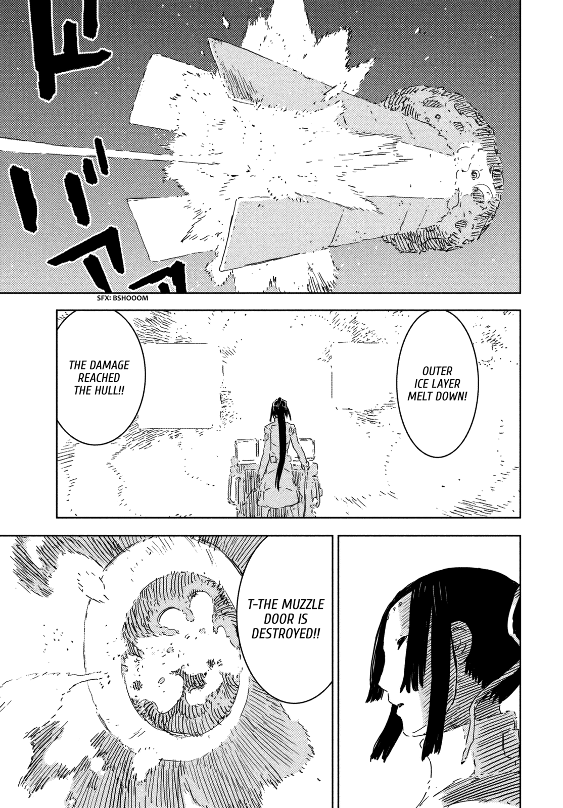 Sidonia no Kishi Chapter 74 page 16 - Chapter 74: Captain Kobayashi's Resolve