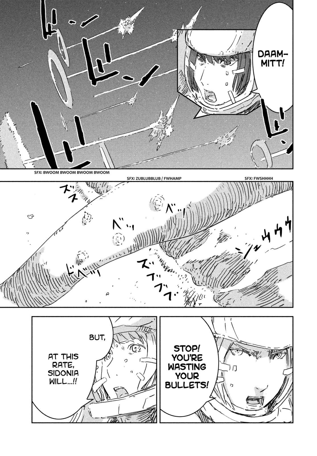 Sidonia no Kishi Chapter 74 page 20 - Chapter 74: Captain Kobayashi's Resolve