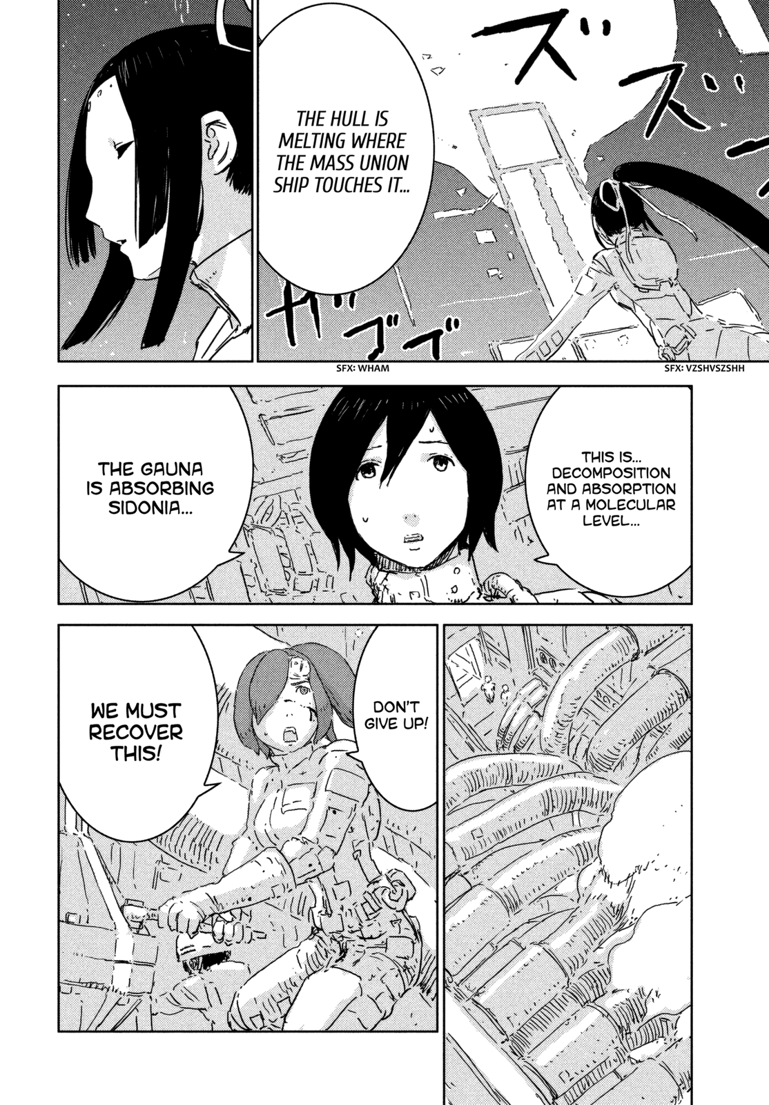 Sidonia no Kishi Chapter 74 page 21 - Chapter 74: Captain Kobayashi's Resolve