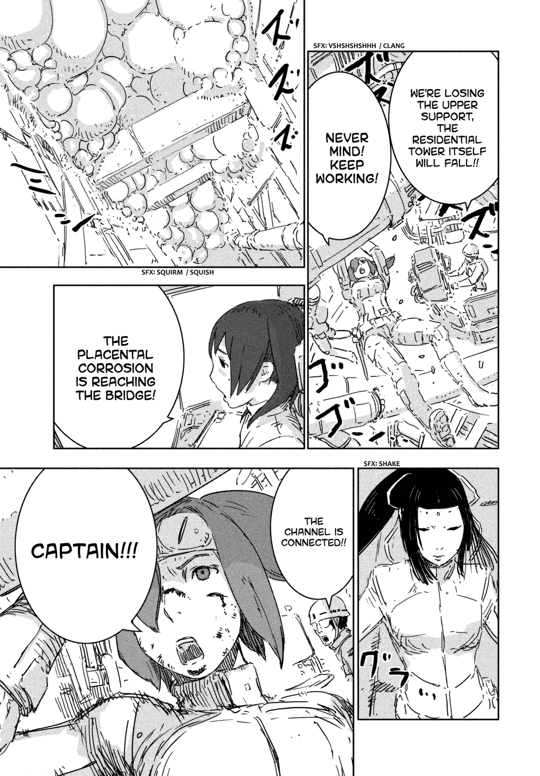 Sidonia no Kishi Chapter 74 page 25 - Chapter 74: Captain Kobayashi's Resolve