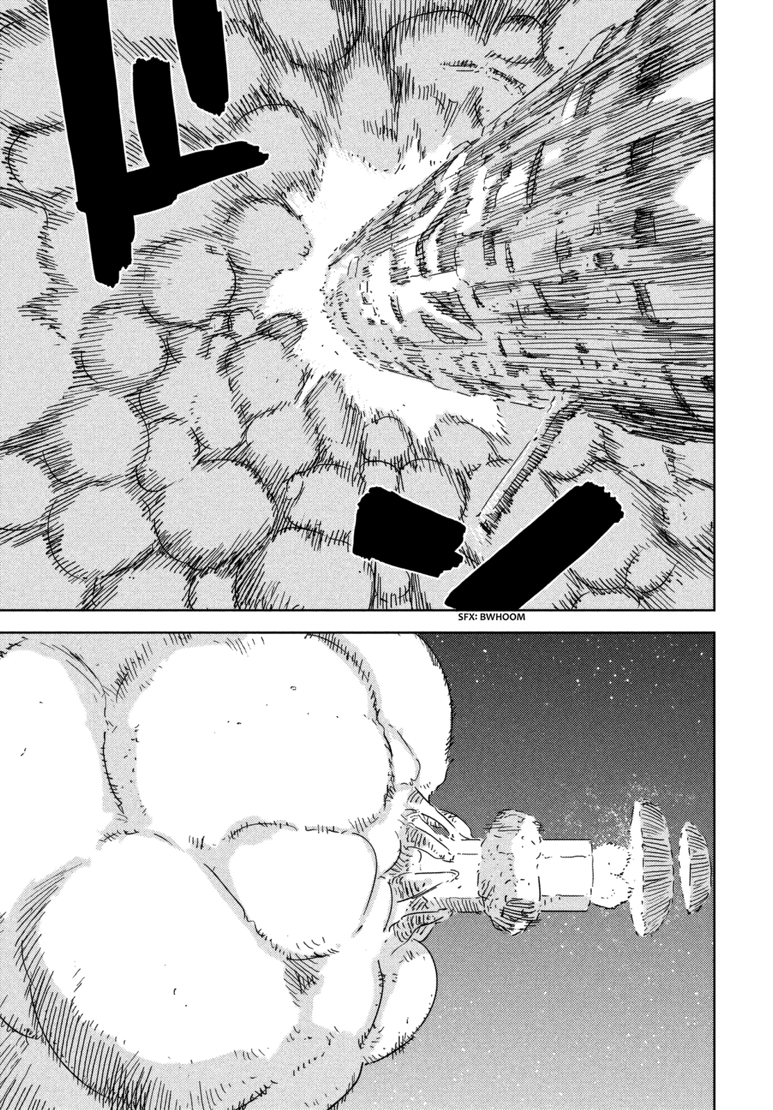 Sidonia no Kishi Chapter 74 page 27 - Chapter 74: Captain Kobayashi's Resolve