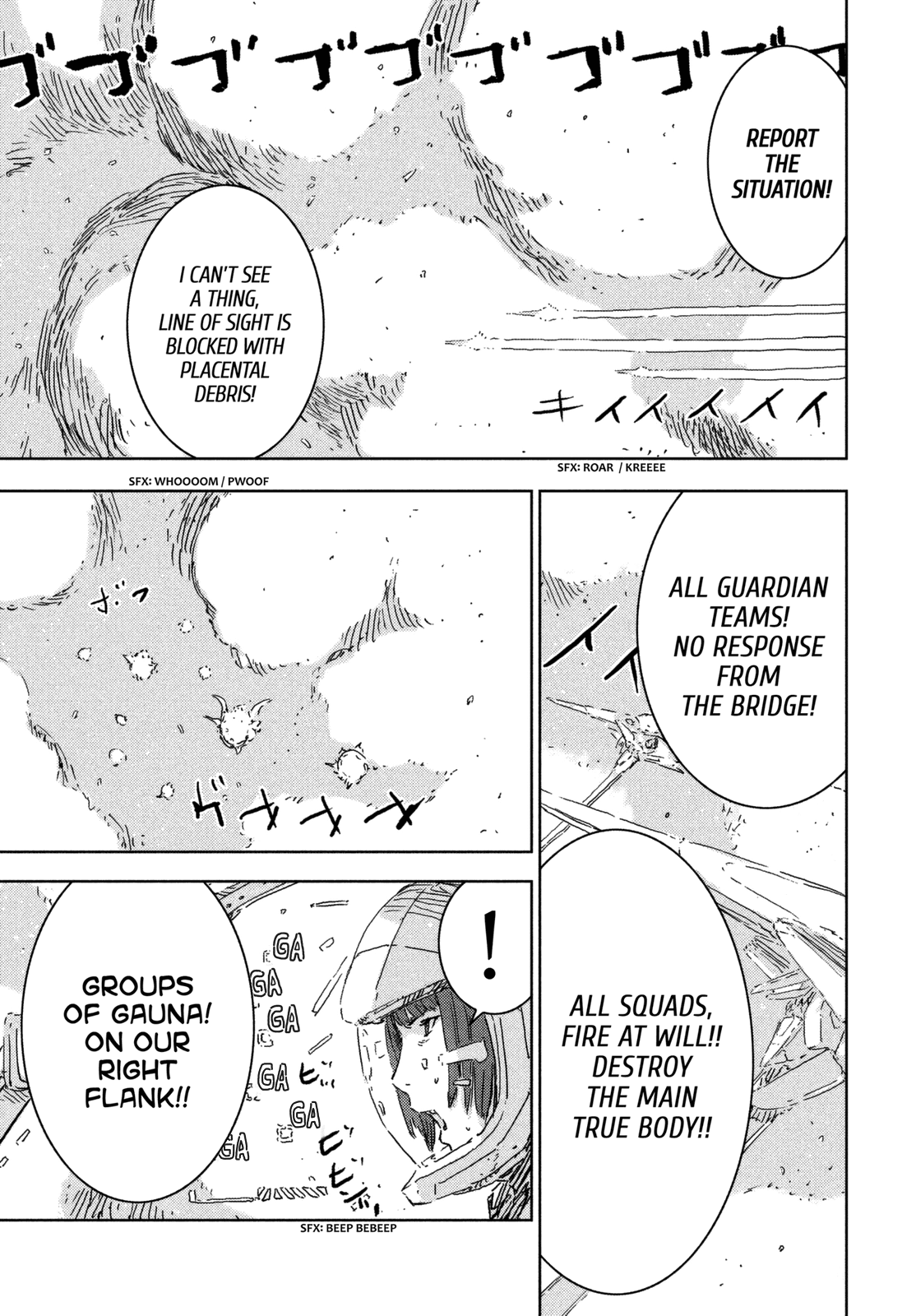 Sidonia no Kishi Chapter 74 page 31 - Chapter 74: Captain Kobayashi's Resolve