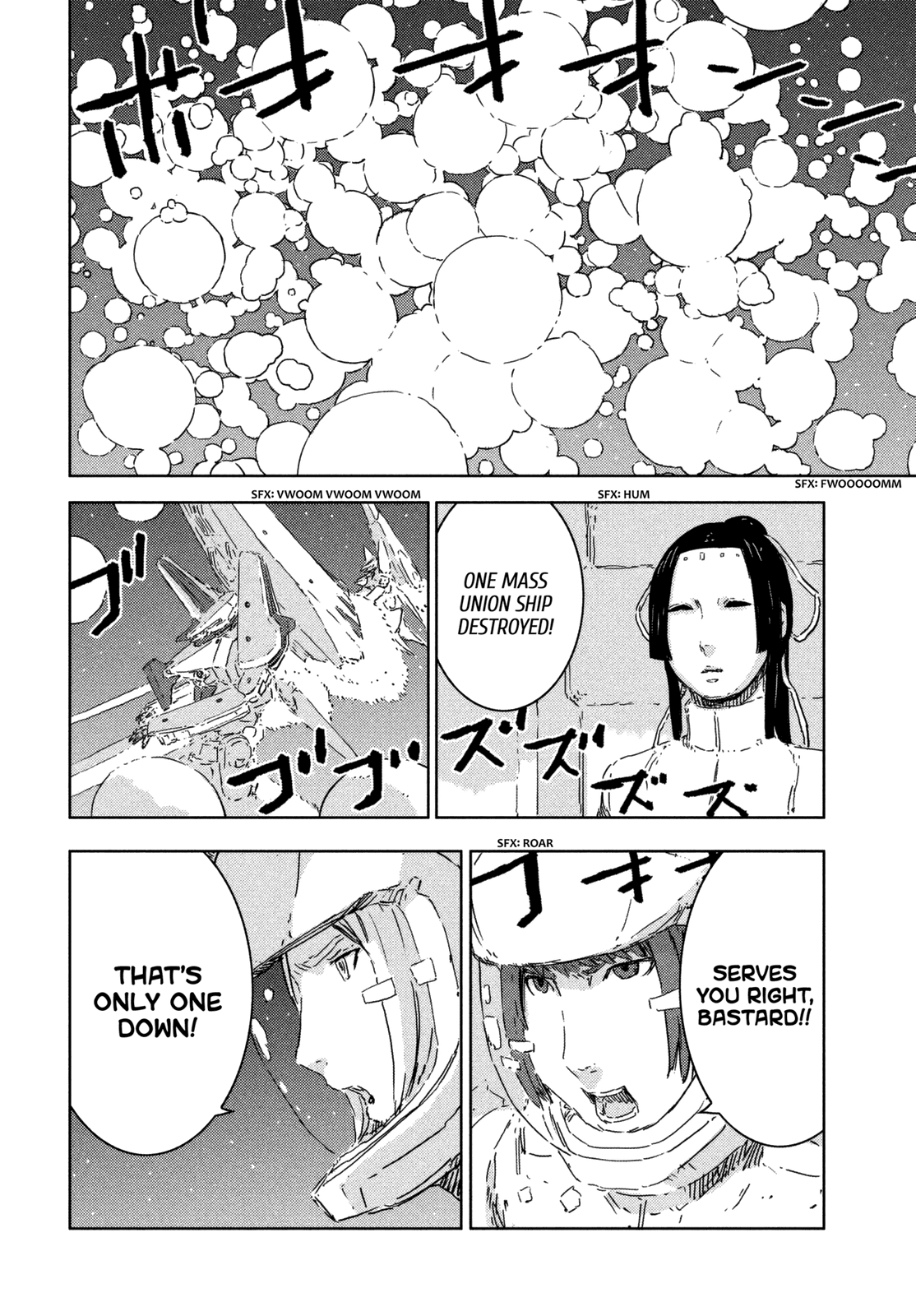 Sidonia no Kishi Chapter 74 page 5 - Chapter 74: Captain Kobayashi's Resolve