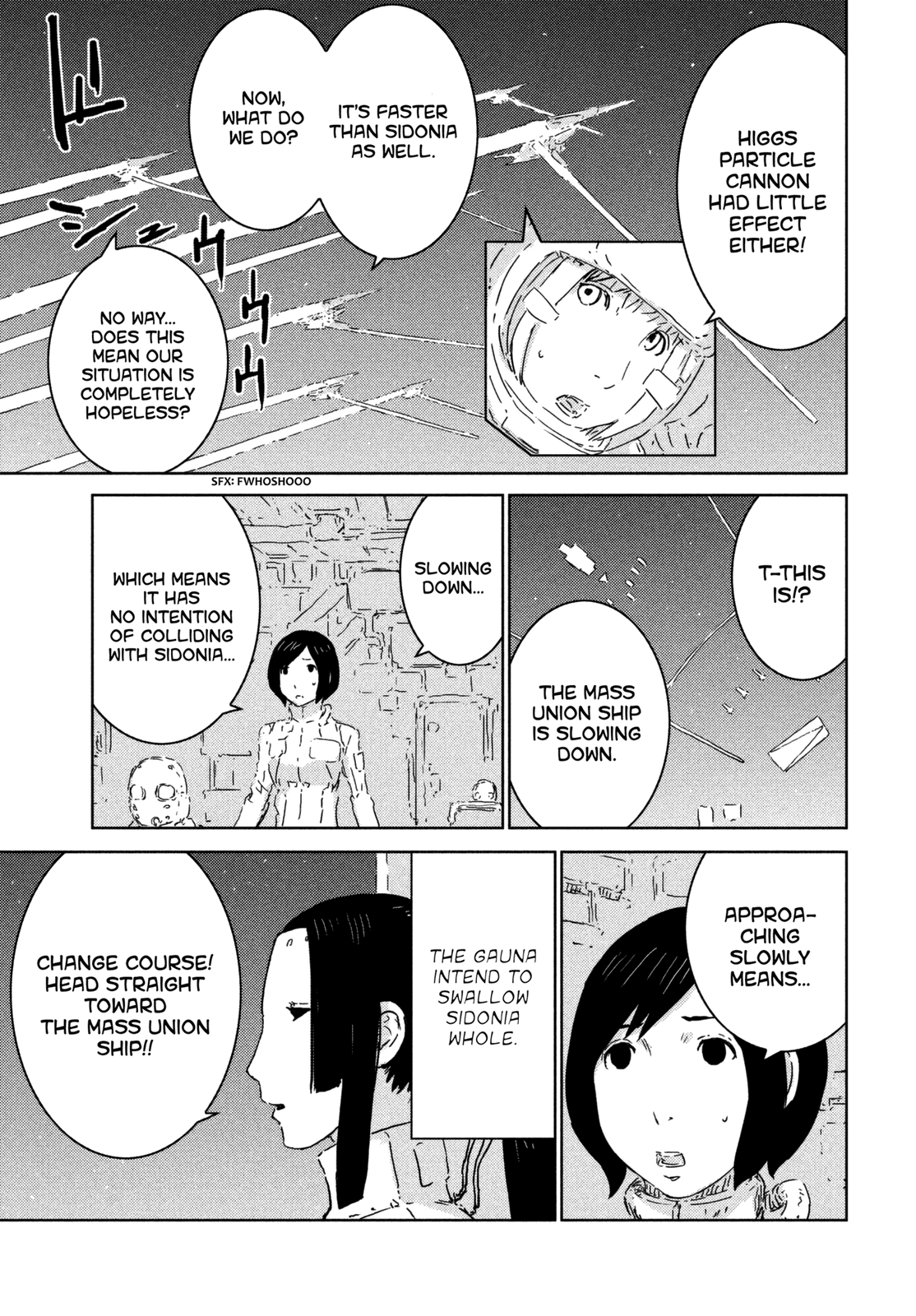 Sidonia no Kishi Chapter 74 page 8 - Chapter 74: Captain Kobayashi's Resolve