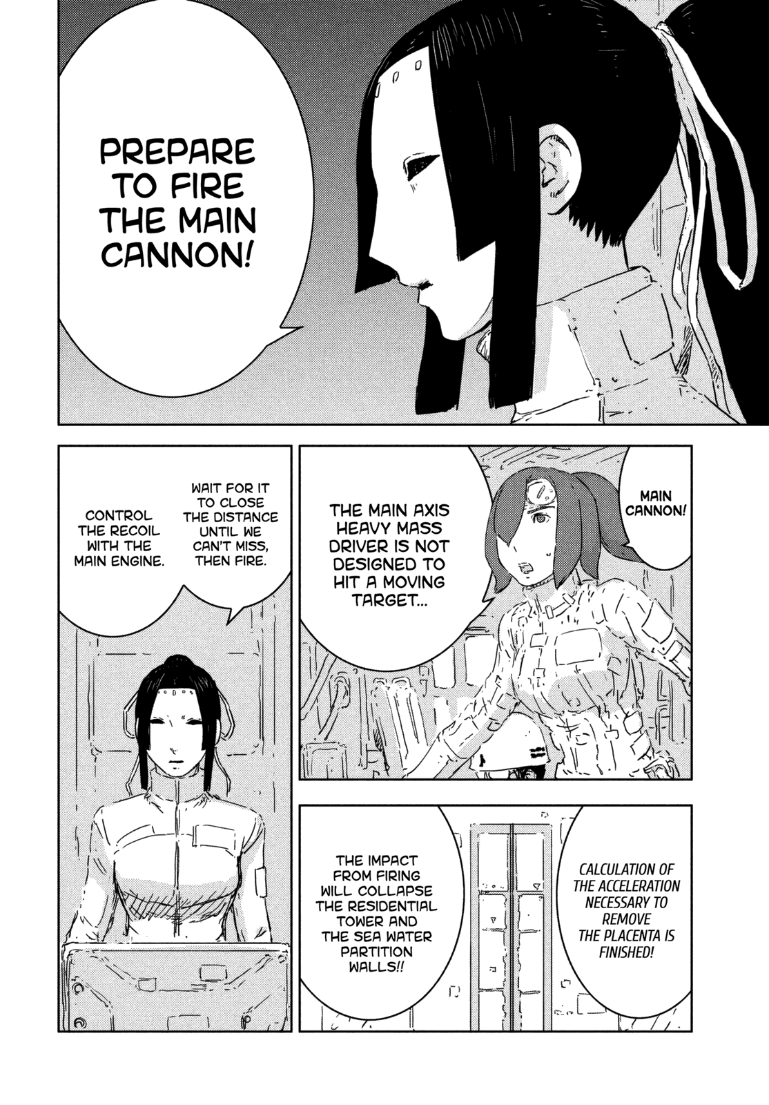 Sidonia no Kishi Chapter 74 page 9 - Chapter 74: Captain Kobayashi's Resolve