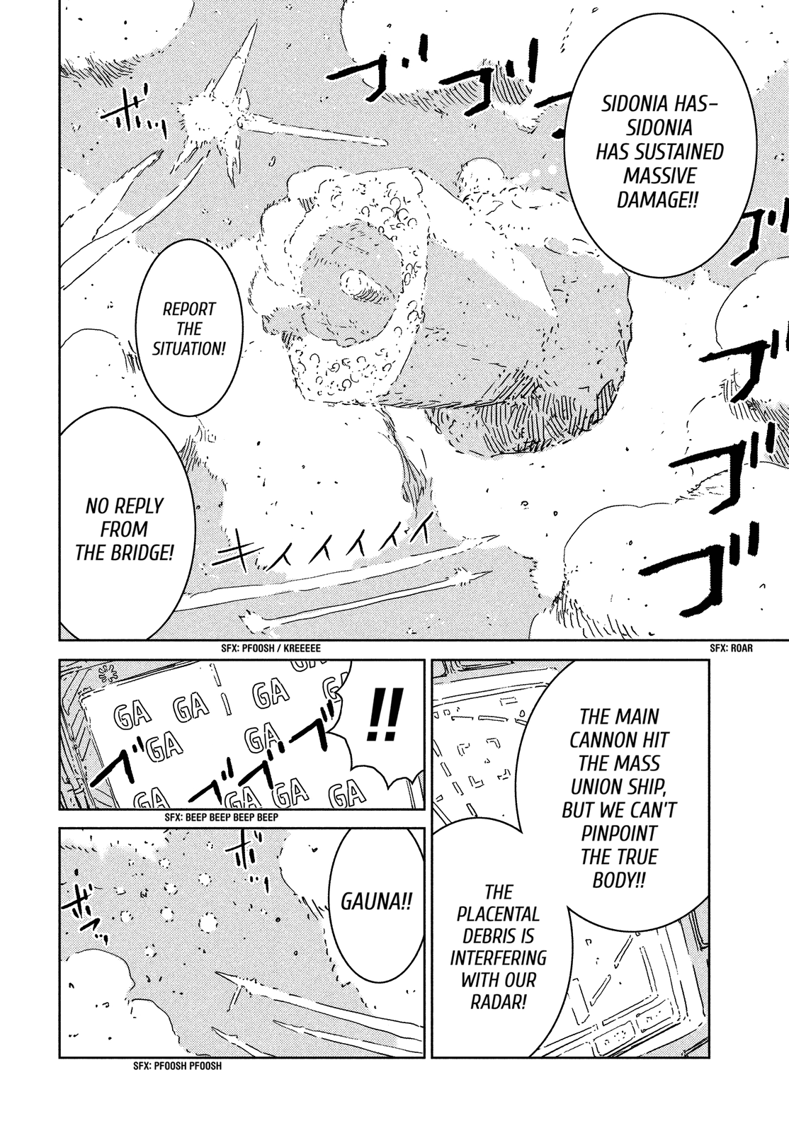 Sidonia no Kishi Chapter 75 page 2 - Chapter 75: Kunato Squad's Battle