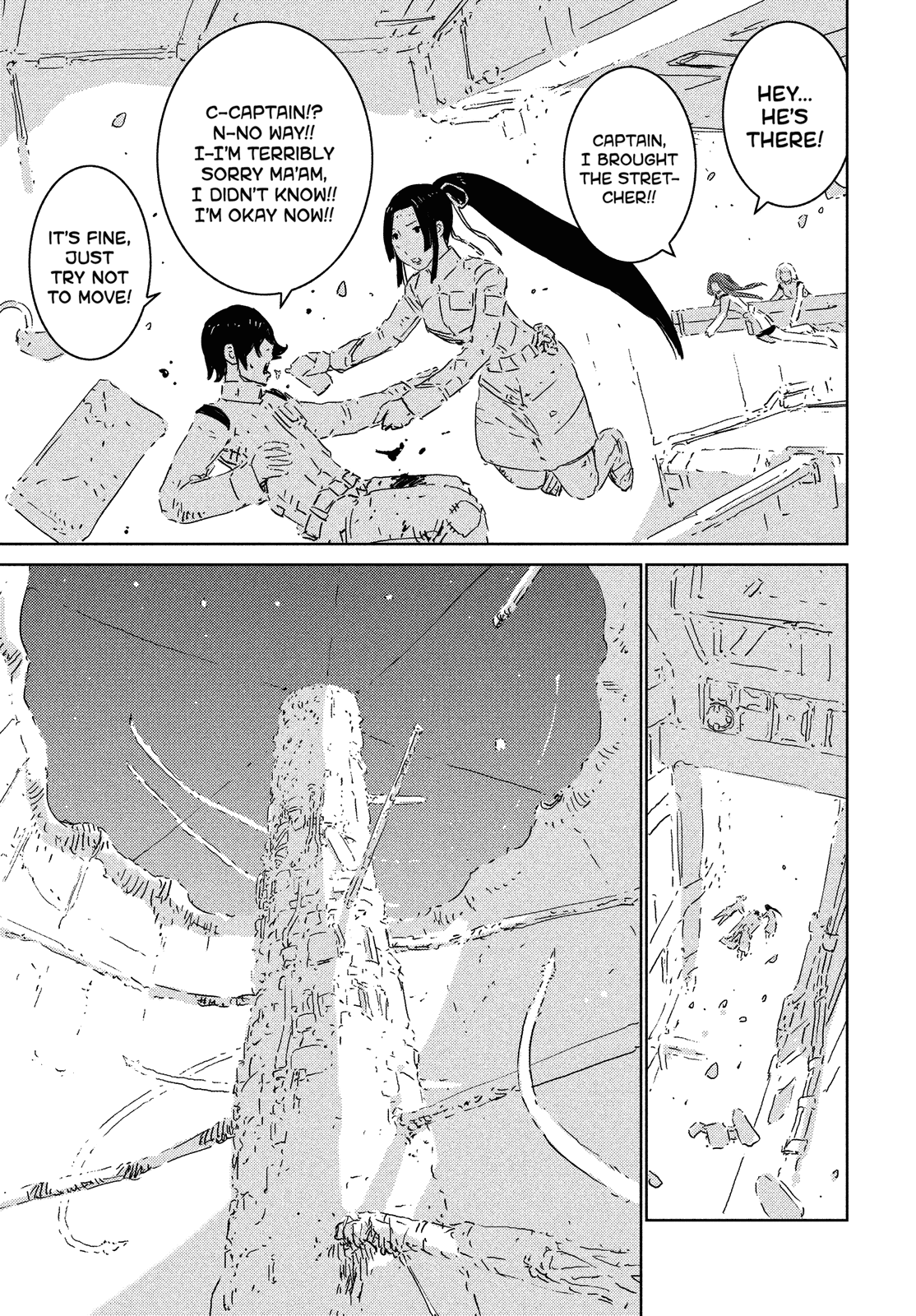 Sidonia no Kishi Chapter 75 page 21 - Chapter 75: Kunato Squad's Battle