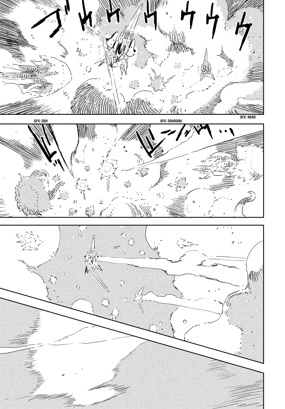 Sidonia no Kishi Chapter 75 page 5 - Chapter 75: Kunato Squad's Battle