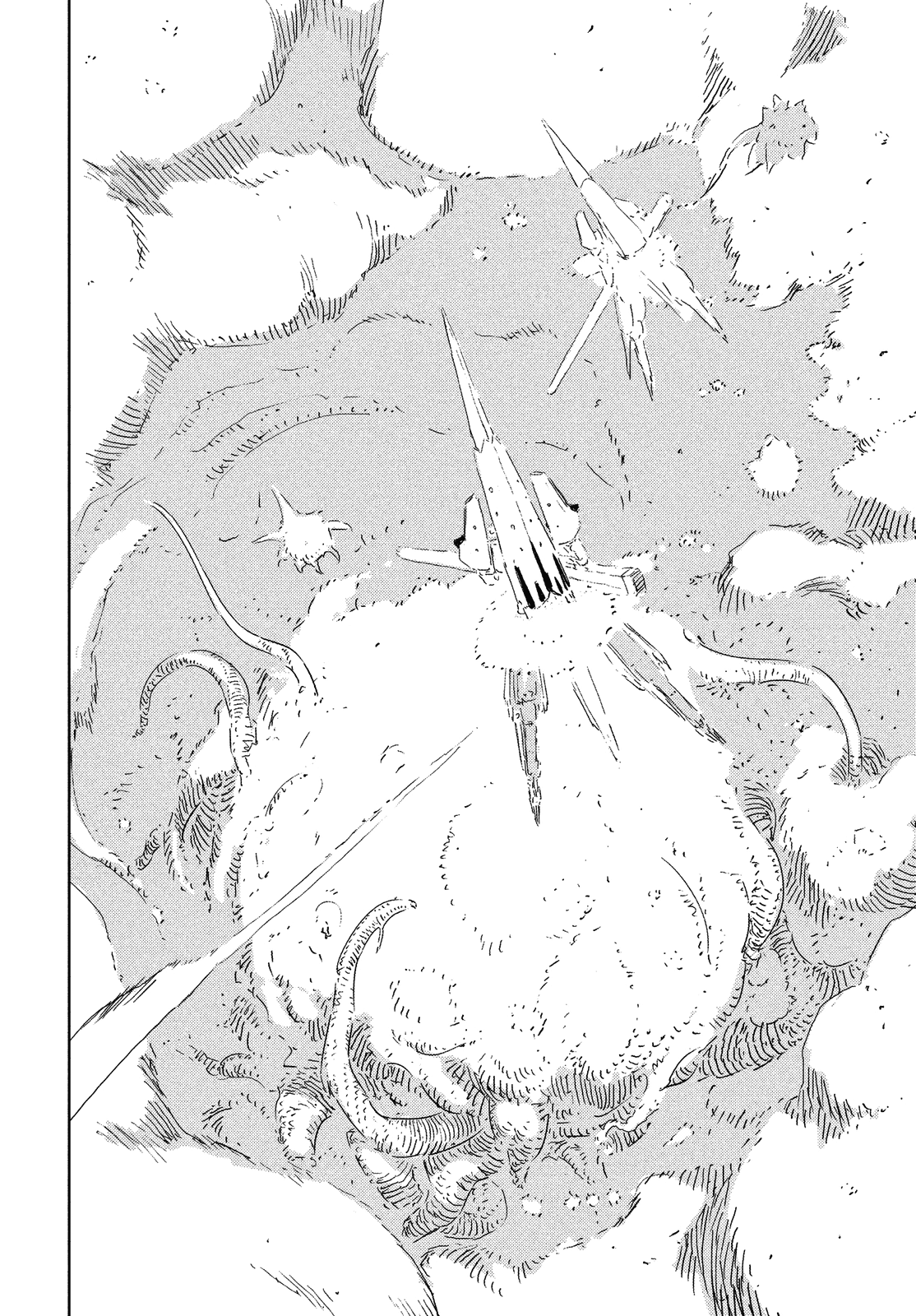 Sidonia no Kishi Chapter 75 page 6 - Chapter 75: Kunato Squad's Battle