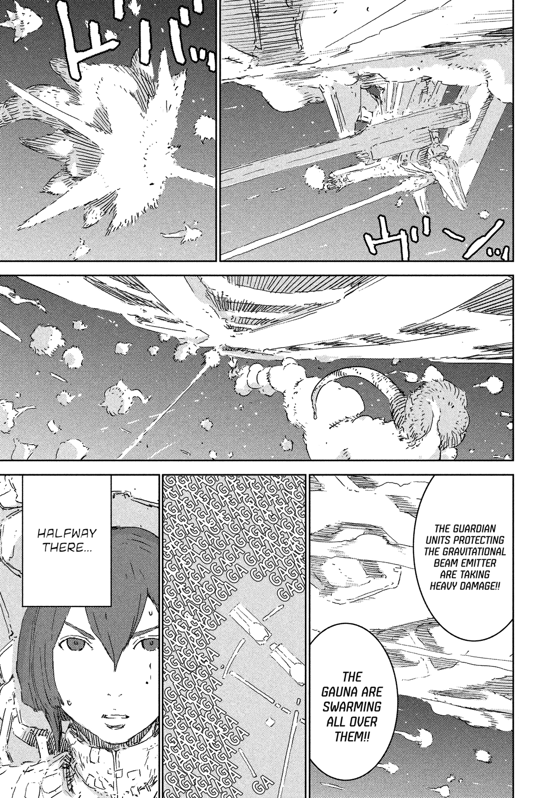Sidonia no Kishi Chapter 76 page 13 - Chapter 76: The Mass Union Ships' Counter Attack