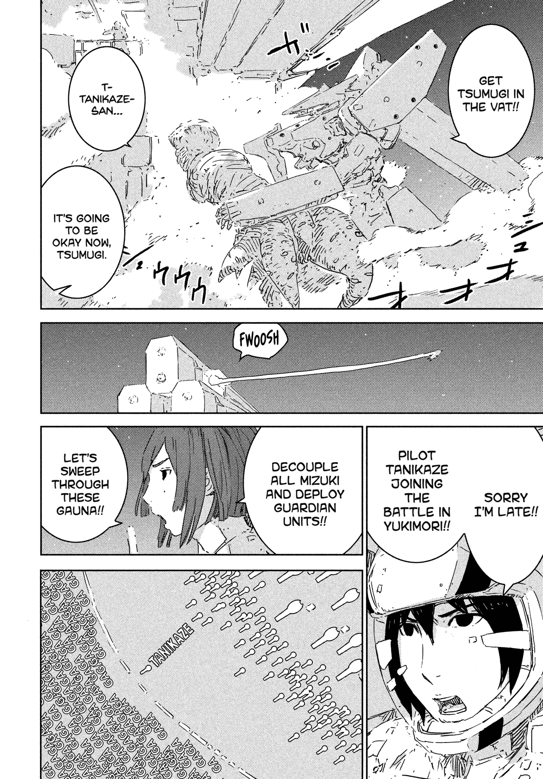 Sidonia no Kishi Chapter 76 page 16 - Chapter 76: The Mass Union Ships' Counter Attack