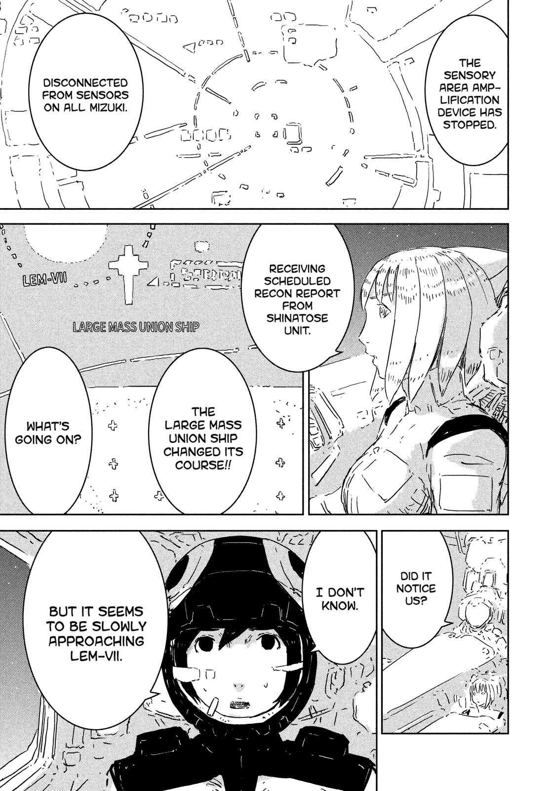 Sidonia no Kishi Chapter 76 page 21 - Chapter 76: The Mass Union Ships' Counter Attack