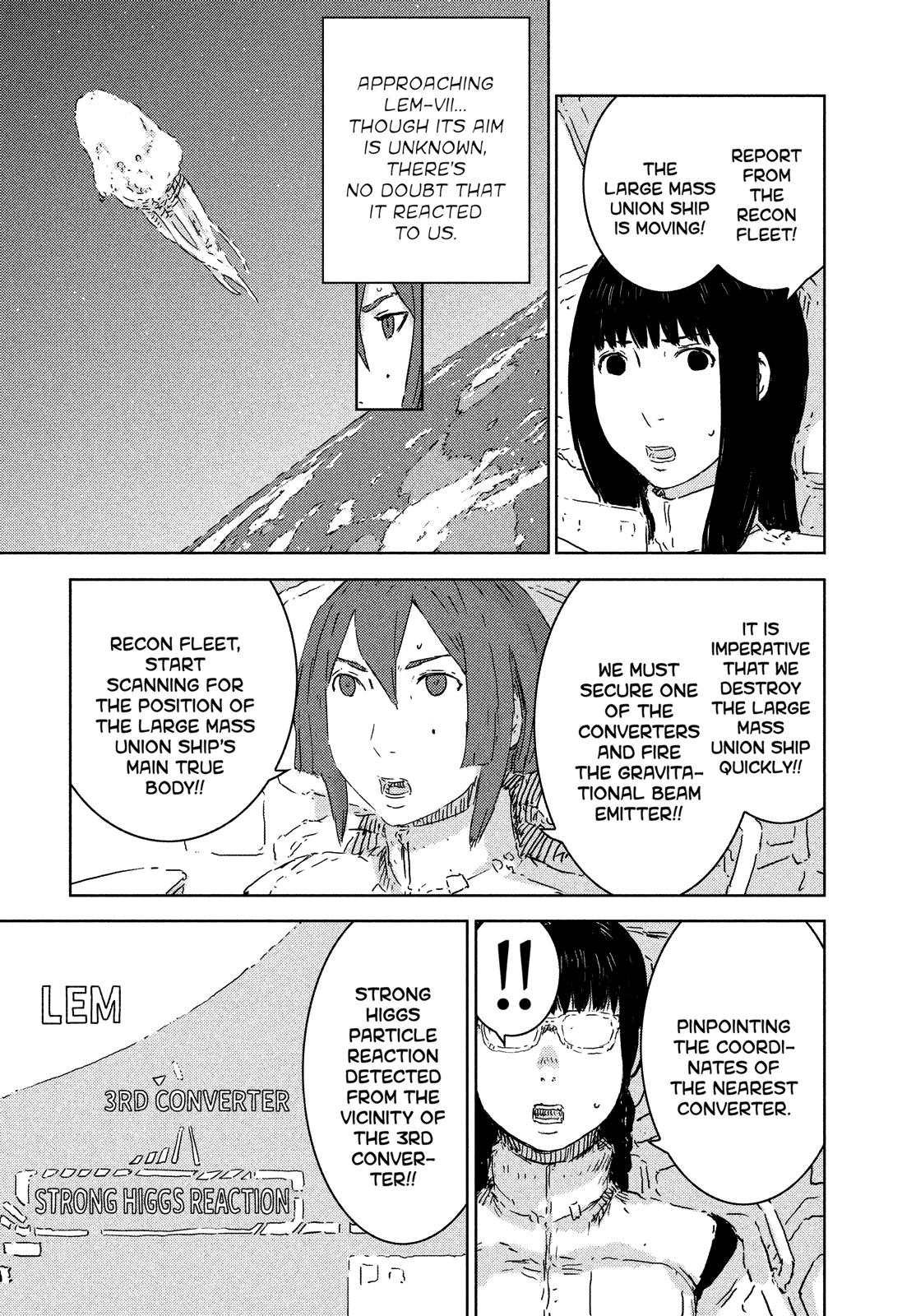 Sidonia no Kishi Chapter 76 page 22 - Chapter 76: The Mass Union Ships' Counter Attack