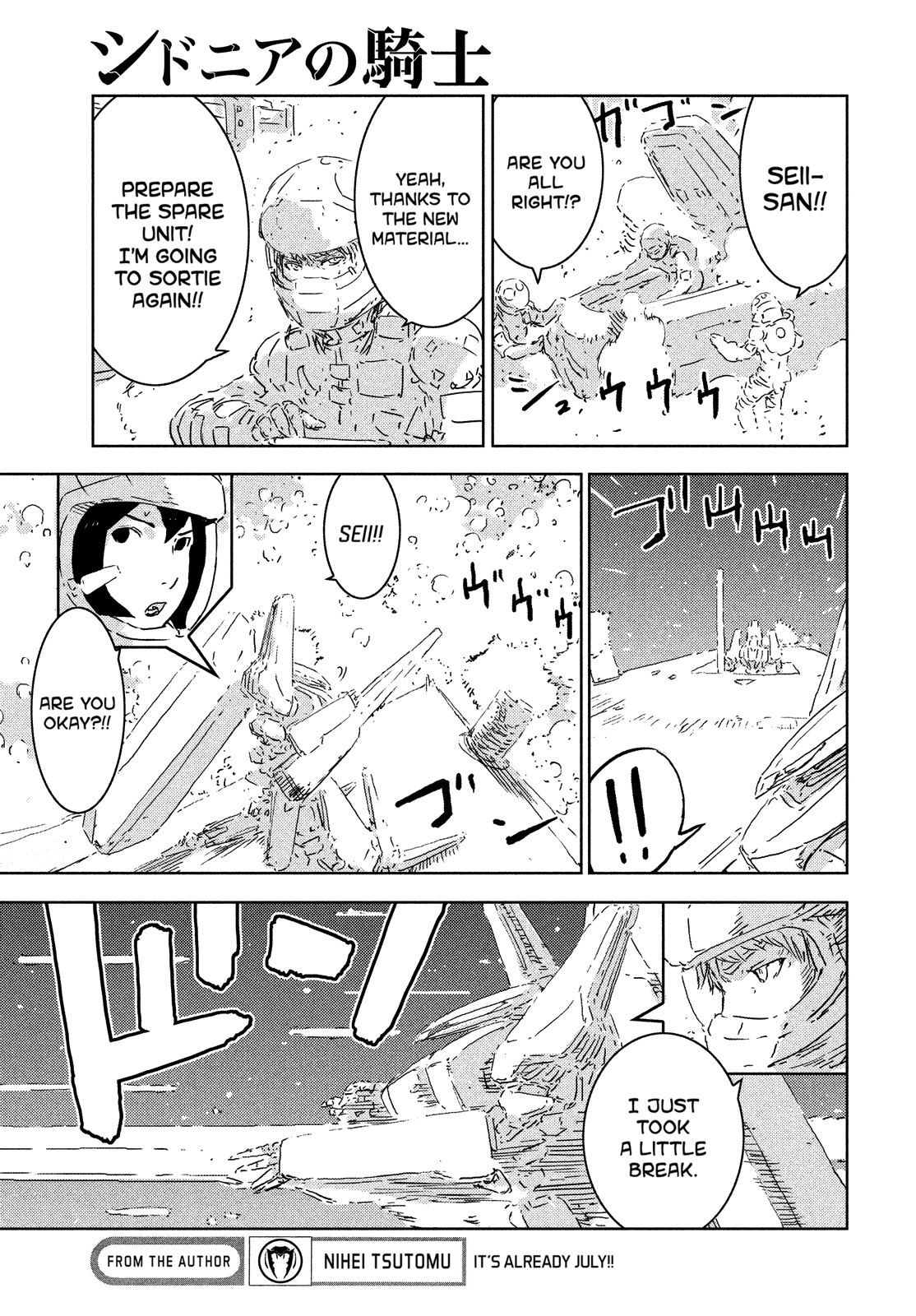 Sidonia no Kishi Chapter 76 page 9 - Chapter 76: The Mass Union Ships' Counter Attack
