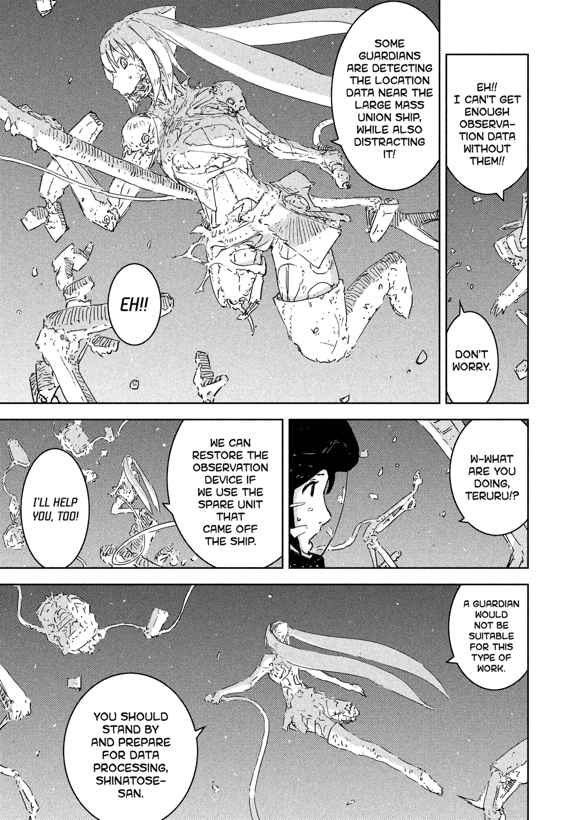Sidonia no Kishi Chapter 77 page 15 - Chapter 77: A Knight of Sidonia
