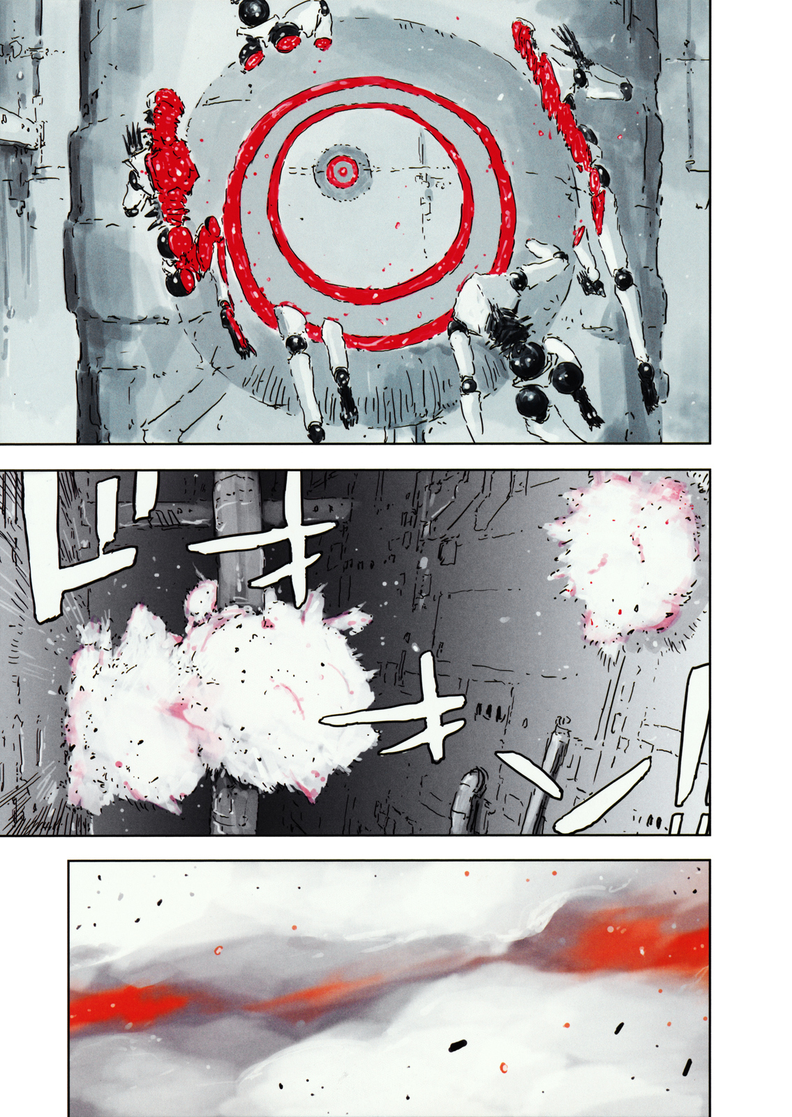 Sidonia no Kishi Chapter 78.5 page 6 - Chapter 78.5: Tsumugi Hooked on "BLAME!"
