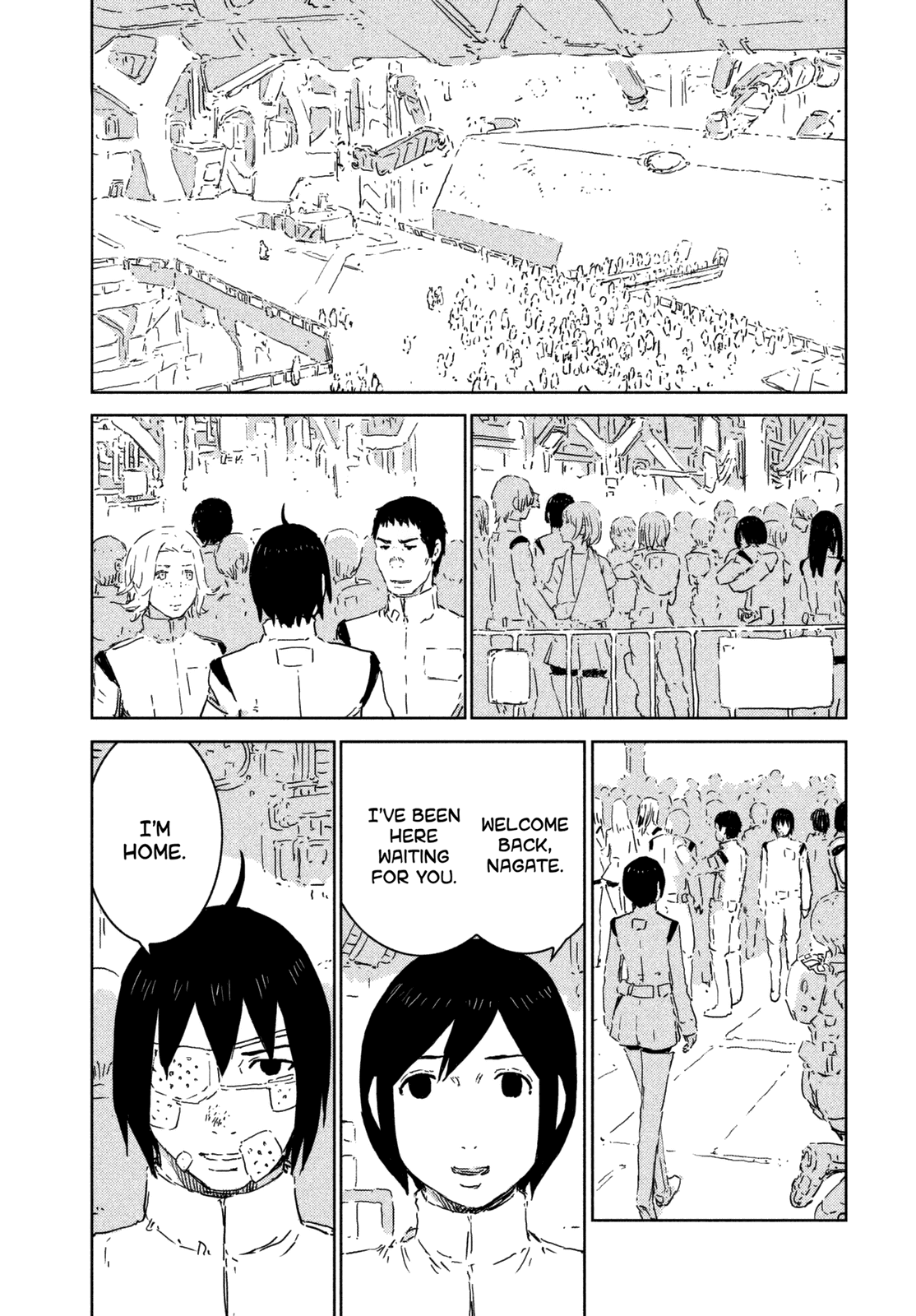 Sidonia no Kishi Chapter 78 page 3 - Chapter 78: The End of the War Against the Gauna [END]