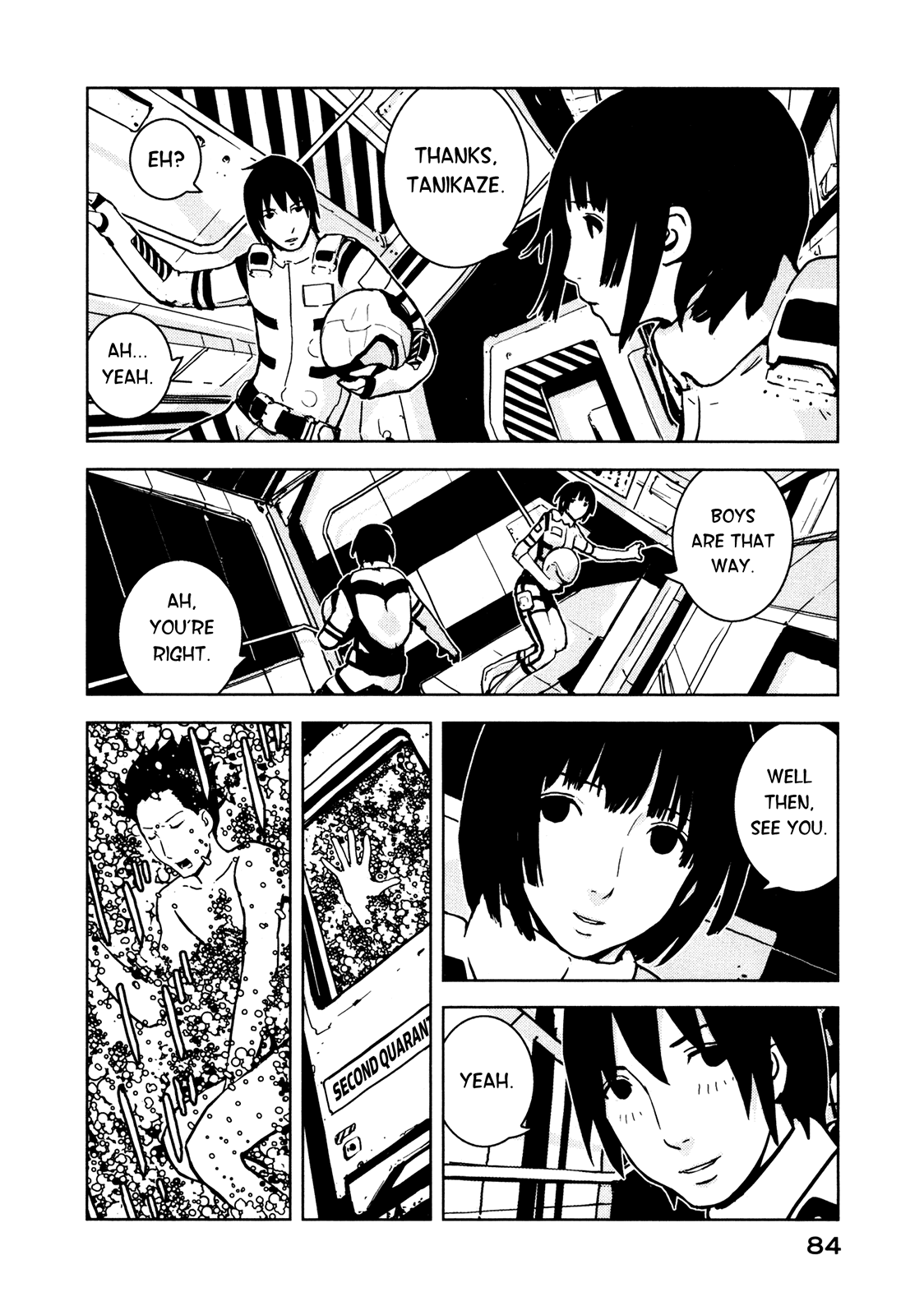 Sidonia no Kishi Chapter 8 page 4 - Chapter 8: Tanikaze Nagate's Return to the Warship