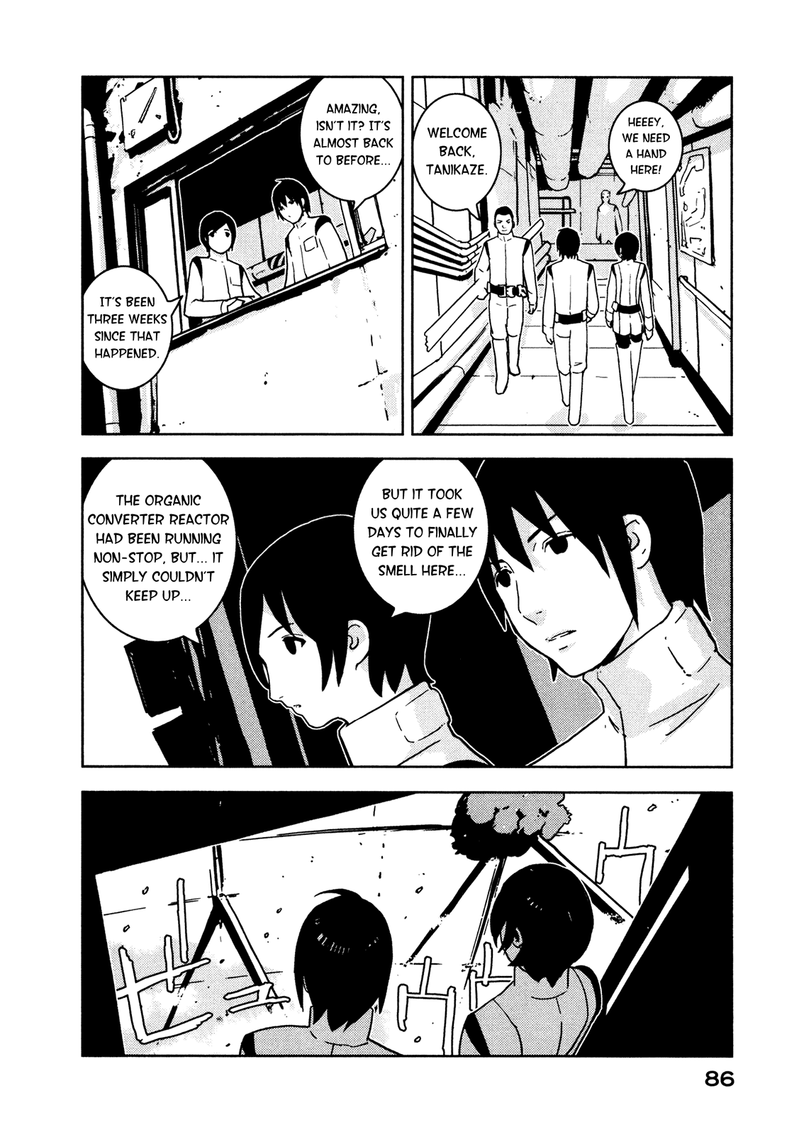 Sidonia no Kishi Chapter 8 page 6 - Chapter 8: Tanikaze Nagate's Return to the Warship