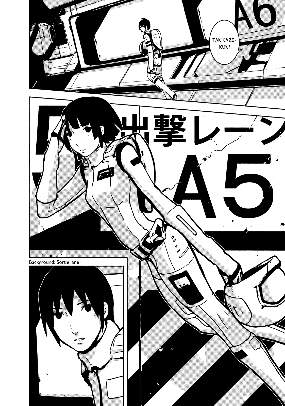 Sidonia no Kishi Chapter 9 page 5 - Chapter 9: A Salute to Hoshijiro Shizuka