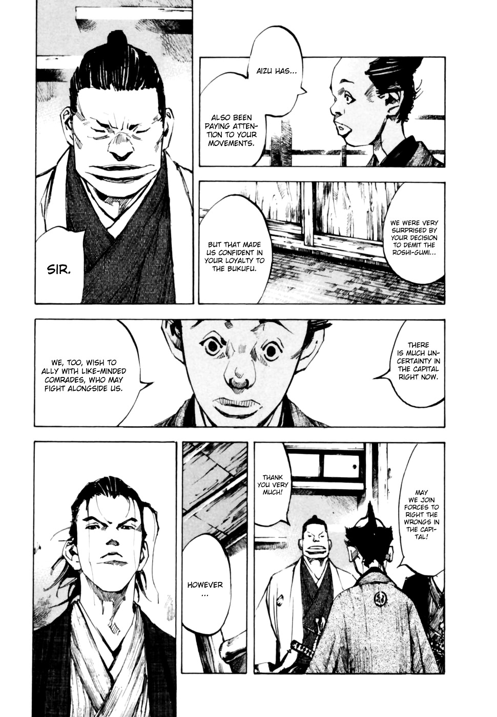 Sidooh Chapter 98 page 6 - Chapter 98 : Ronin of Mibu