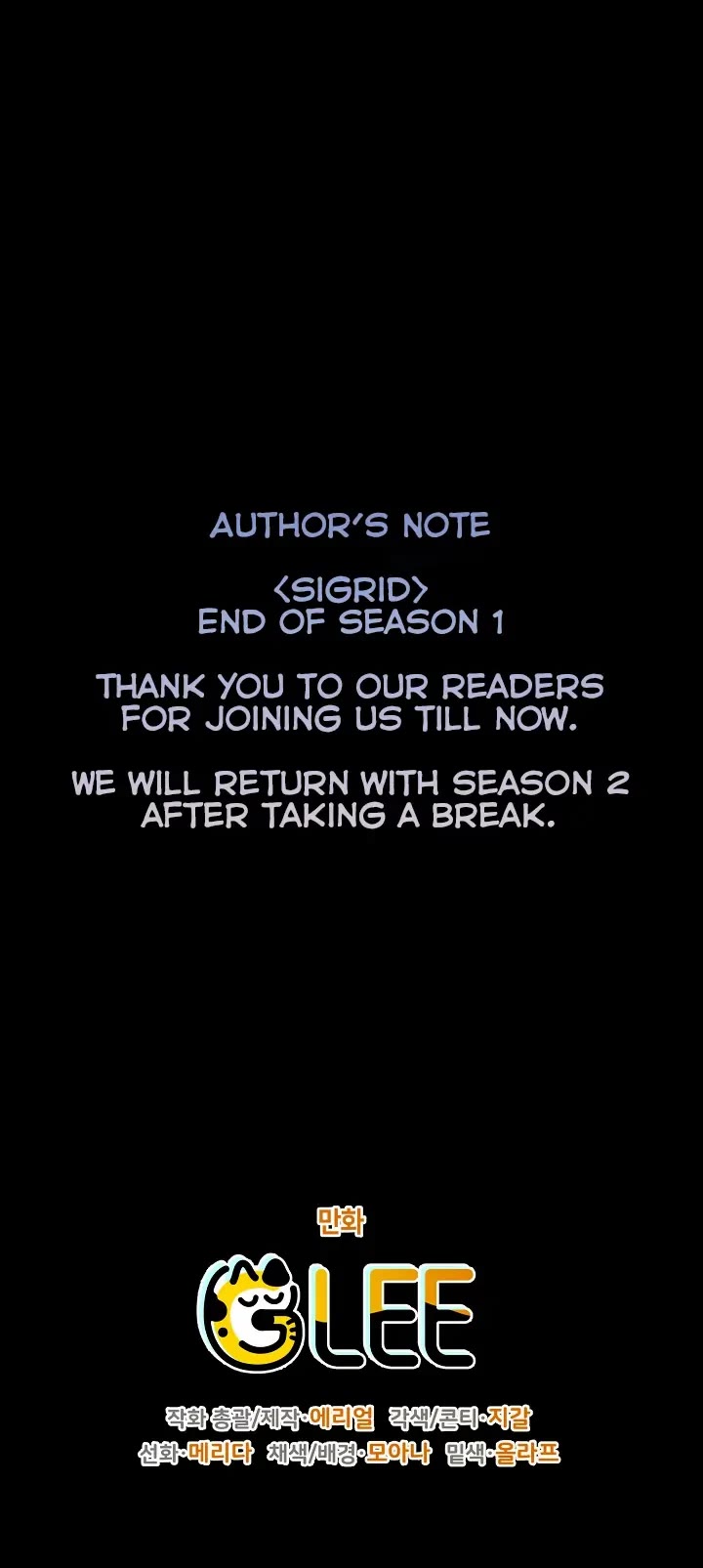 Sigrid Chapter 63 page 45 - Chapter 63: Season 1 END
