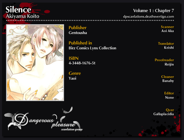 Silence (AKIYAMA Koito) Chapter 7 page 34 - Chapter 7