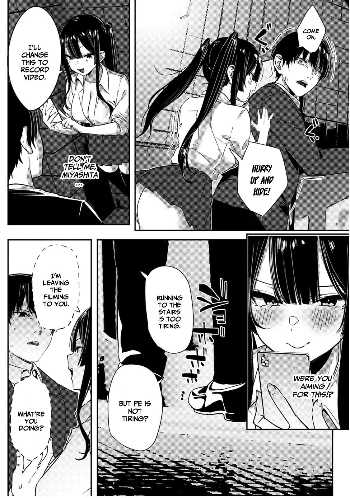 Silent Miyashita-san's Sexy Channel Chapter 4 page 12 - Chapter 4: Shooting Day 4