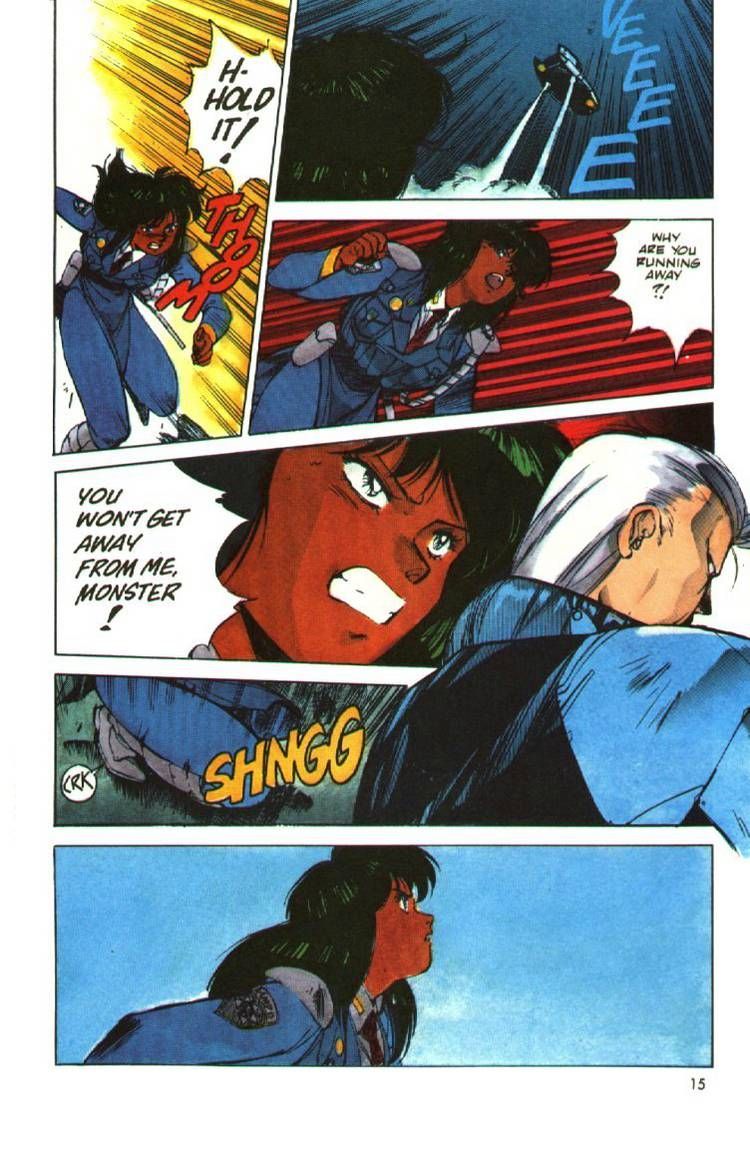 Silent Mobius Chapter 1.6 page 16 - Vol.01 Chapter 6