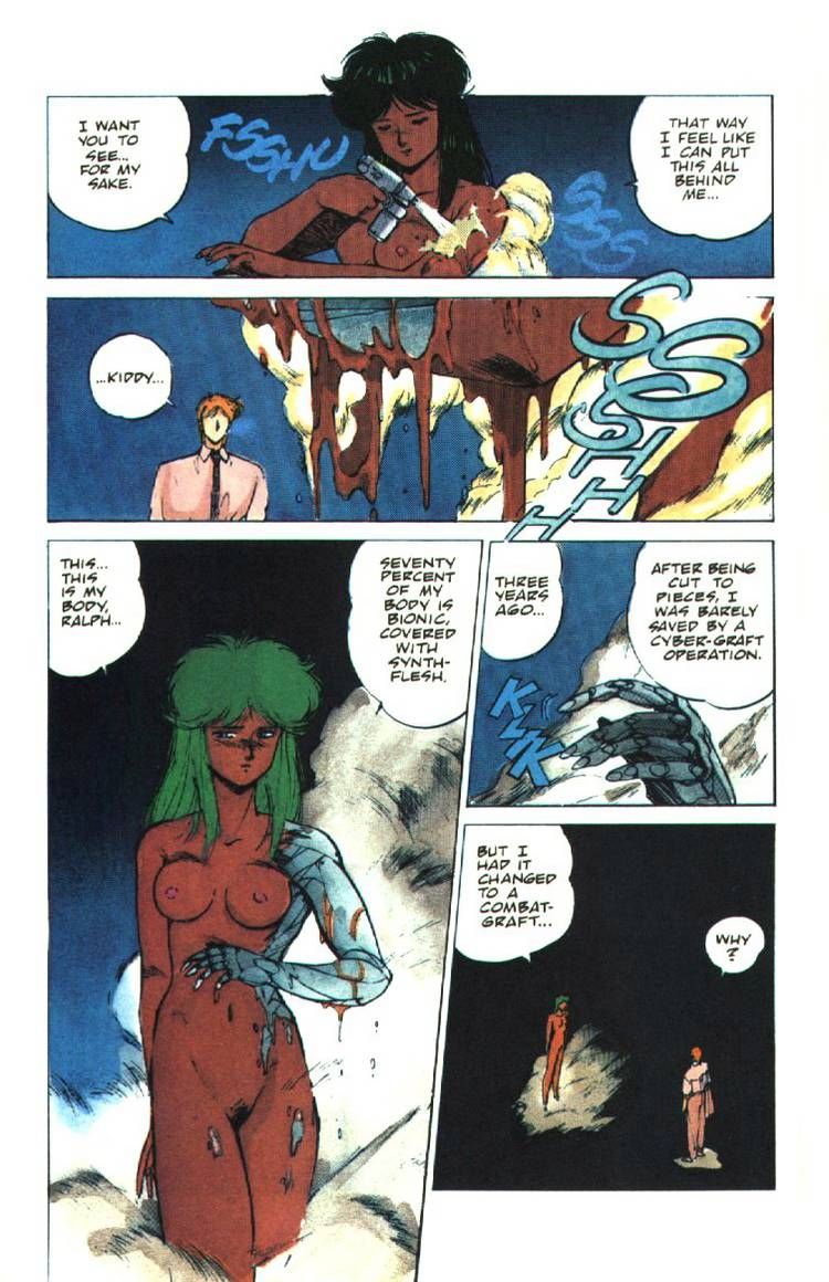 Silent Mobius Chapter 1.6 page 35 - Vol.01 Chapter 6